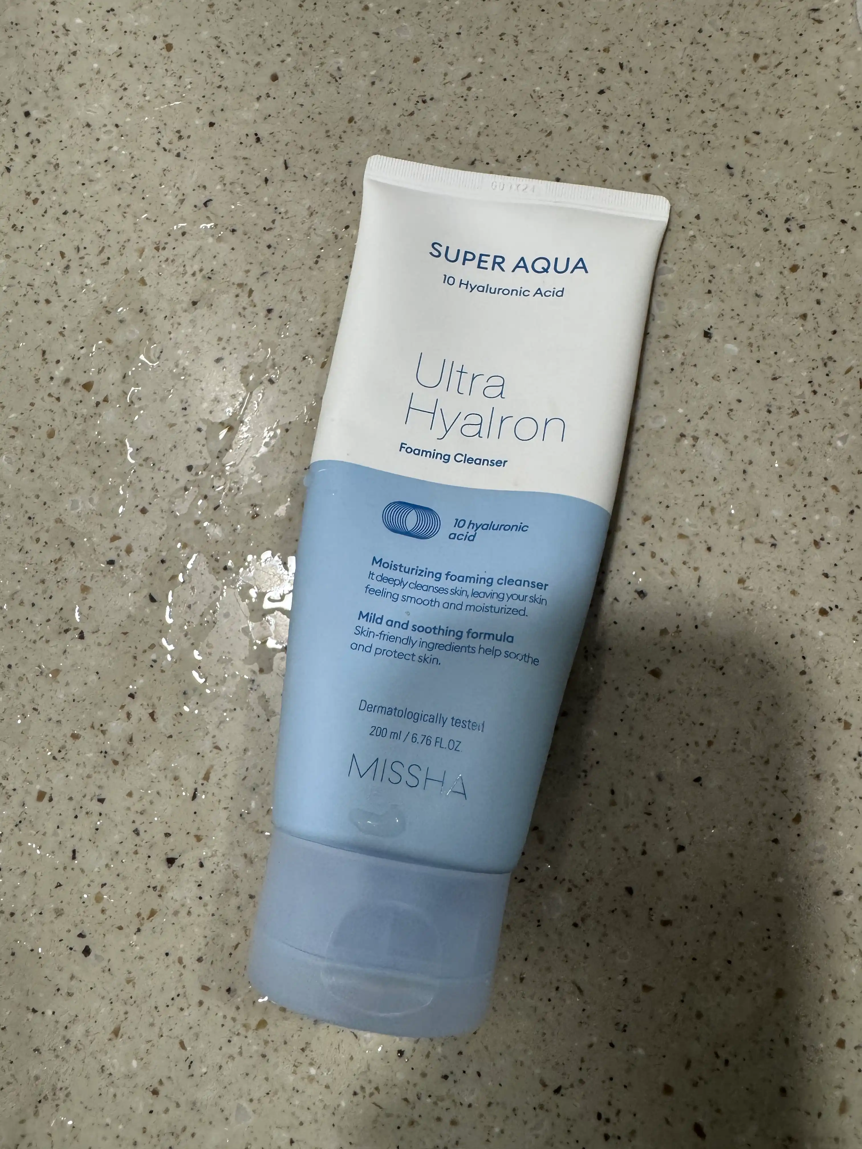 언니의파우치 리뷰 이미지 - [수퍼 아쿠아 울트라 히알론 포밍 클렌저]