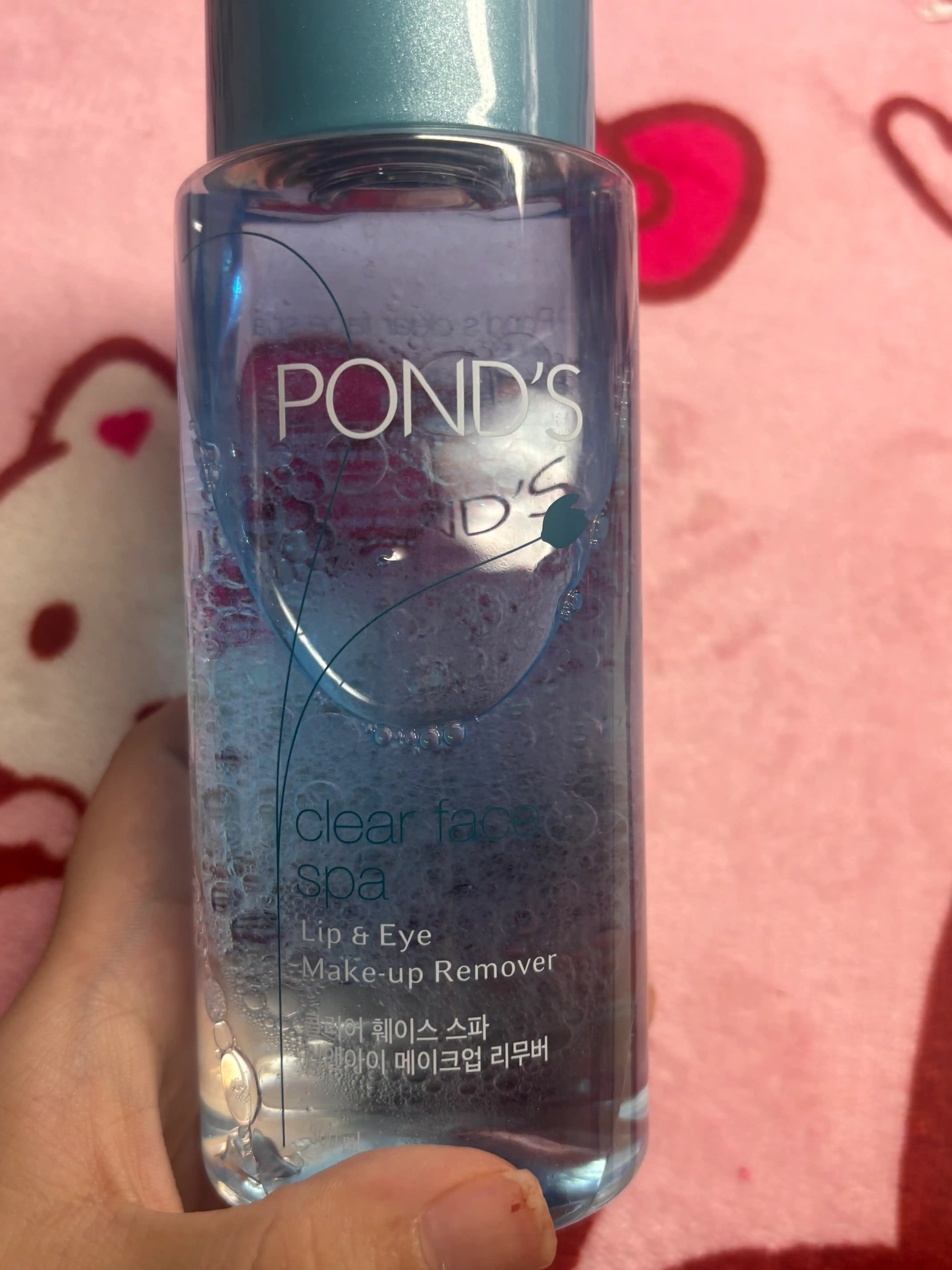 언니의파우치 리뷰 이미지 2 - [클리어 훼이스 스파 립앤아이 메이크업 리무버]