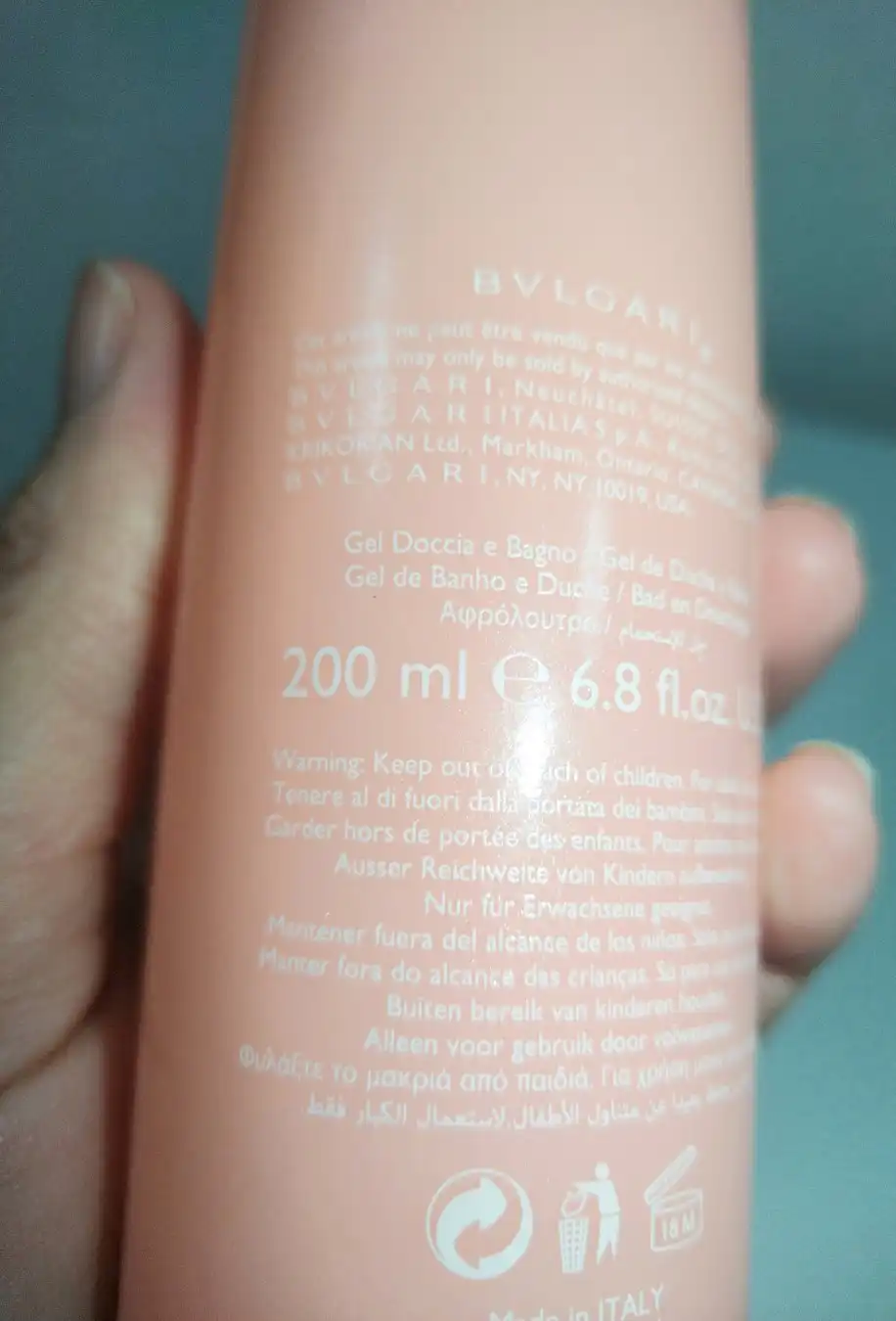 언니의파우치 리뷰 이미지 2 - [로즈 골데아 샤워젤]