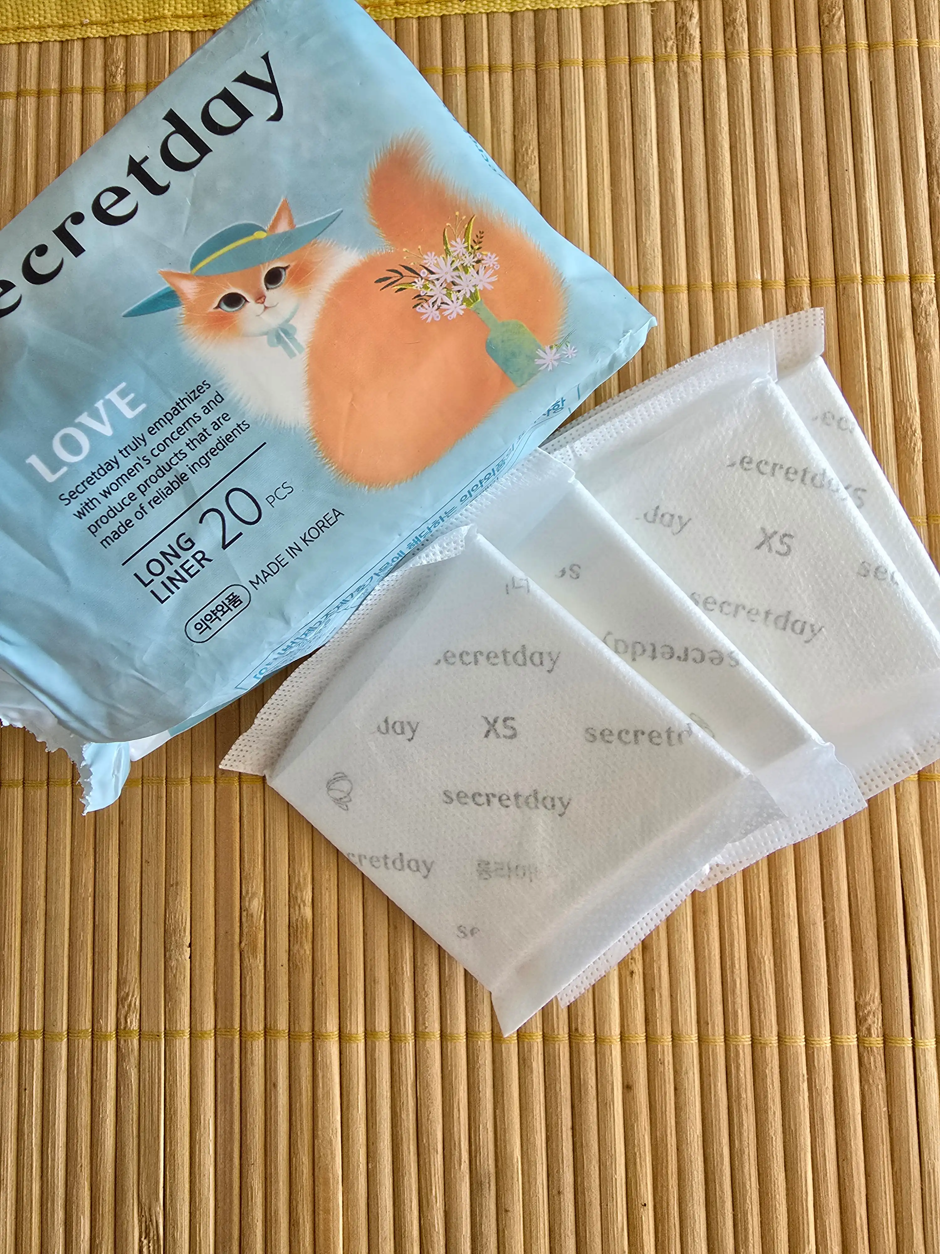 언니의파우치 리뷰 이미지 - [러브 롱 팬티라이너]