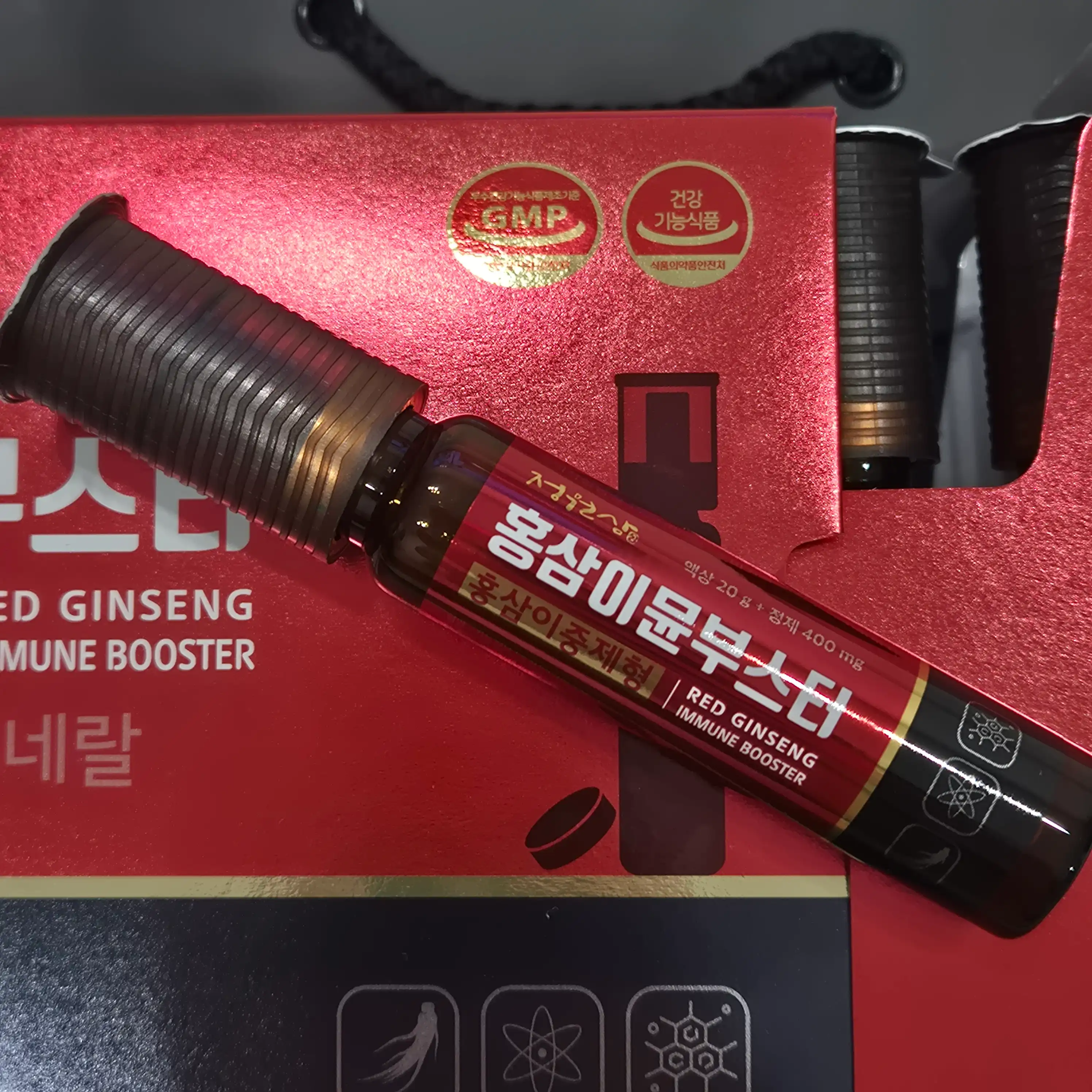 언니의파우치 리뷰 이미지 2 - [홍삼 이뮨 부스터]