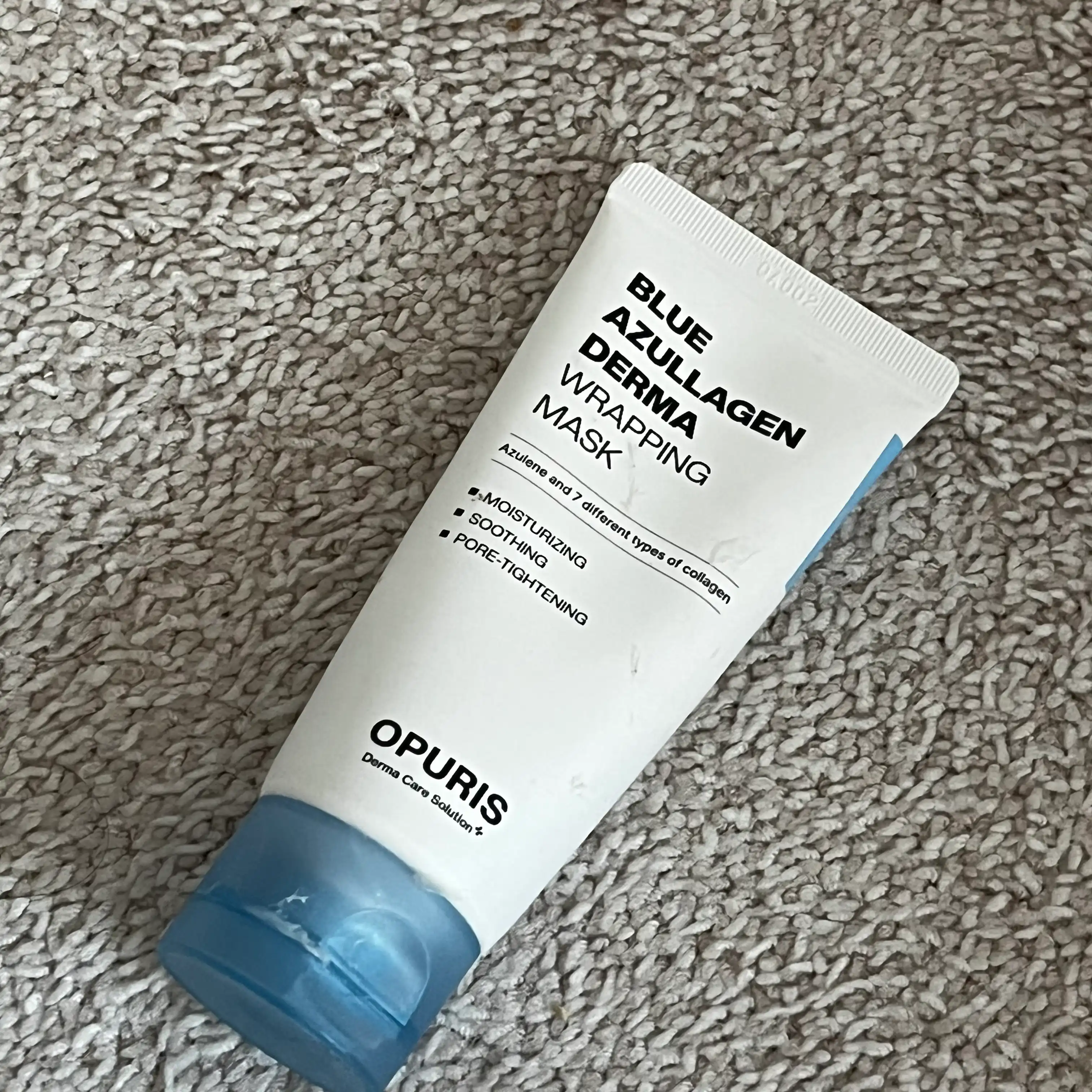 언니의파우치 리뷰 이미지 - [블루 아줄라겐 더마 랩핑 마스크]