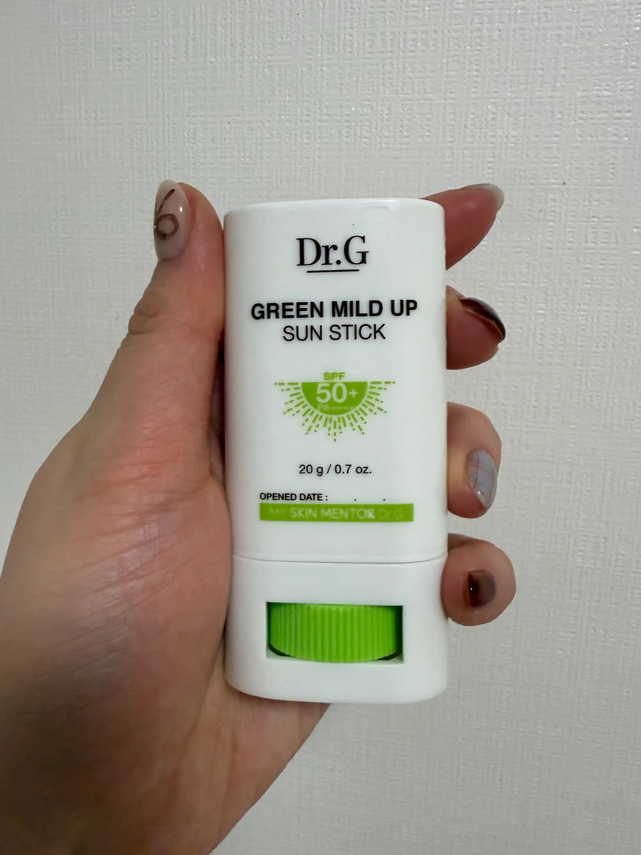 언니의파우치 리뷰 이미지 - [그린 마일드 업 선 스틱]