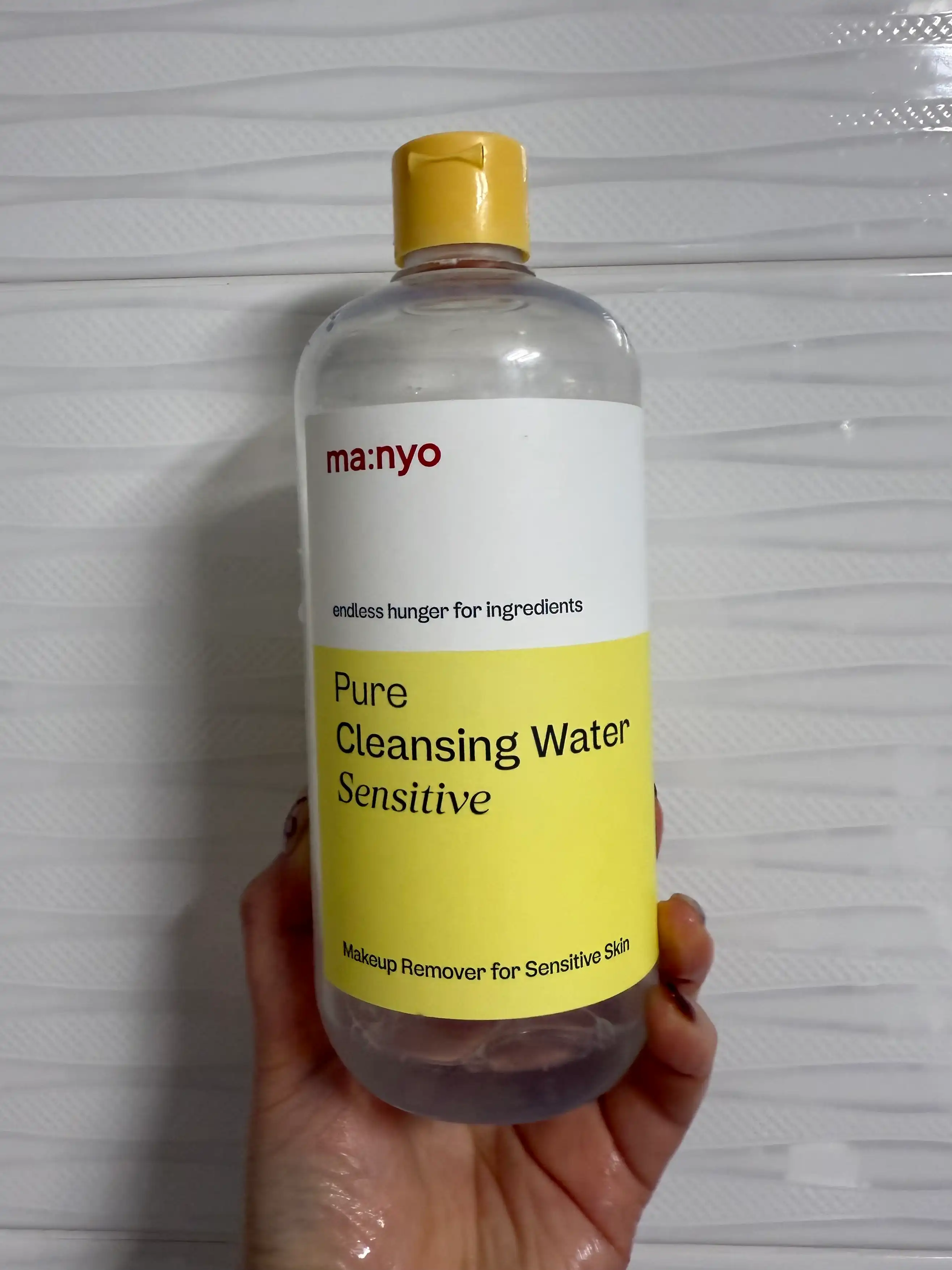 언니의파우치 리뷰 이미지 - [퓨어 클렌징 워터 센서티브]