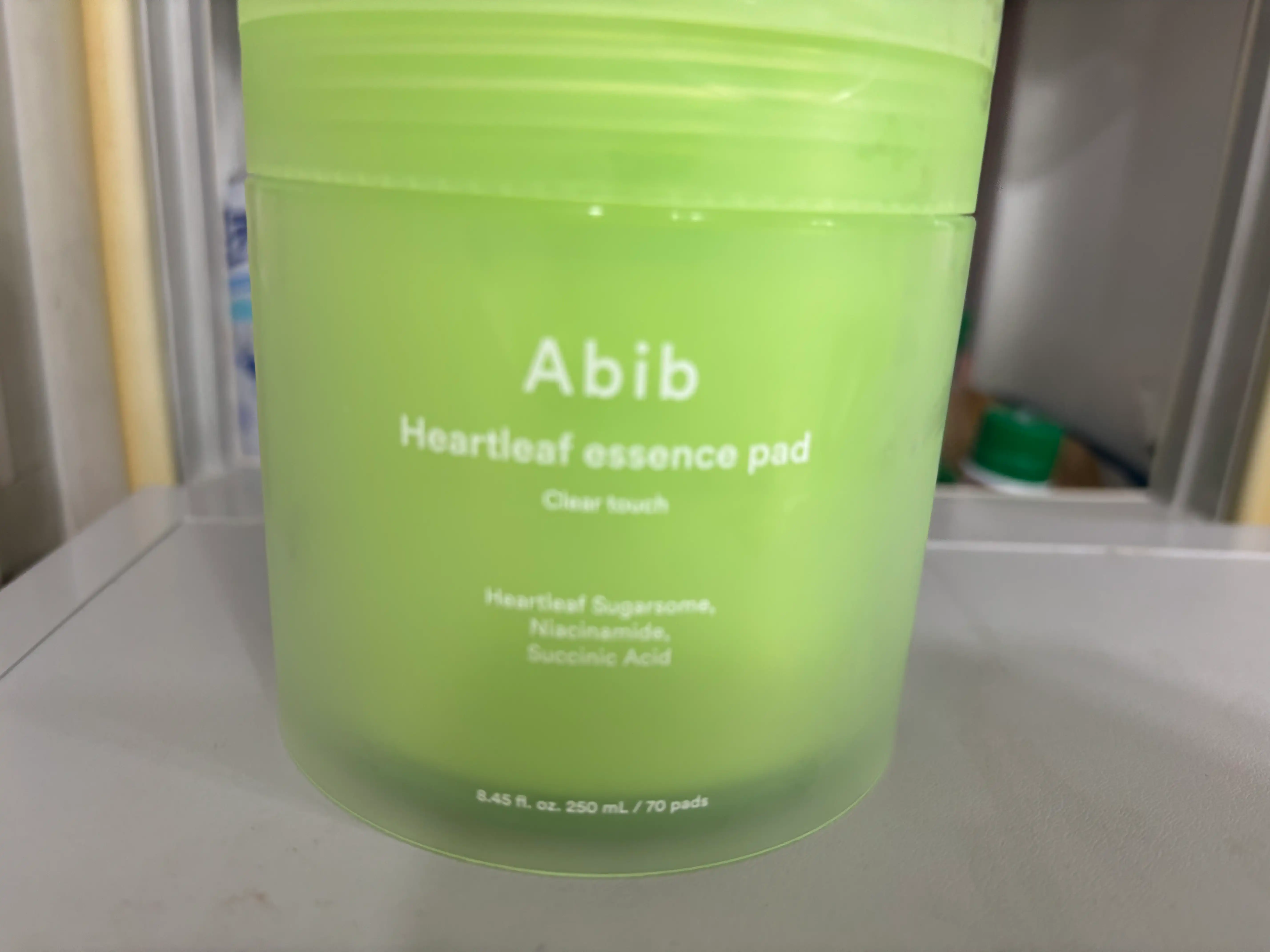 언니의파우치 리뷰 이미지 2 - [어성초 흔적 에센스 패드 클리어터치]