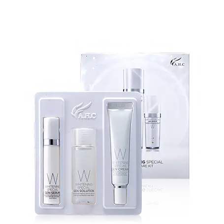 화이트닝 스페셜 젠 스킨케어 키트 [솔루션30ml/세럼10ml/크림10ml]  