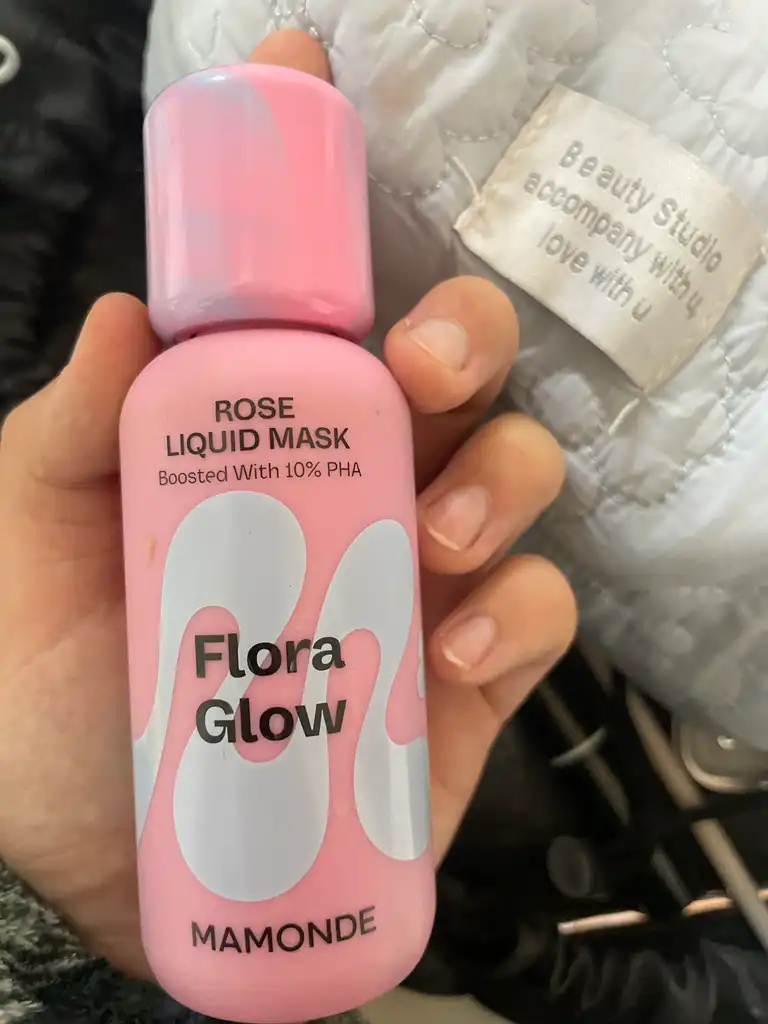 언니의파우치 리뷰 이미지 - [플로라 글로우 로즈 리퀴드 마스크]