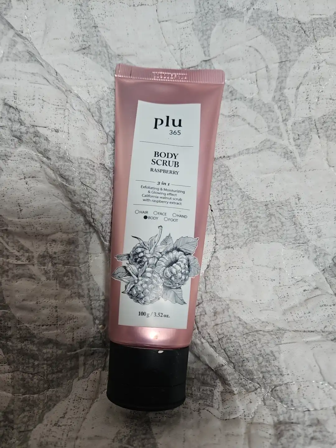 언니의파우치 리뷰 이미지 - [바디 스크럽 라즈베리향]