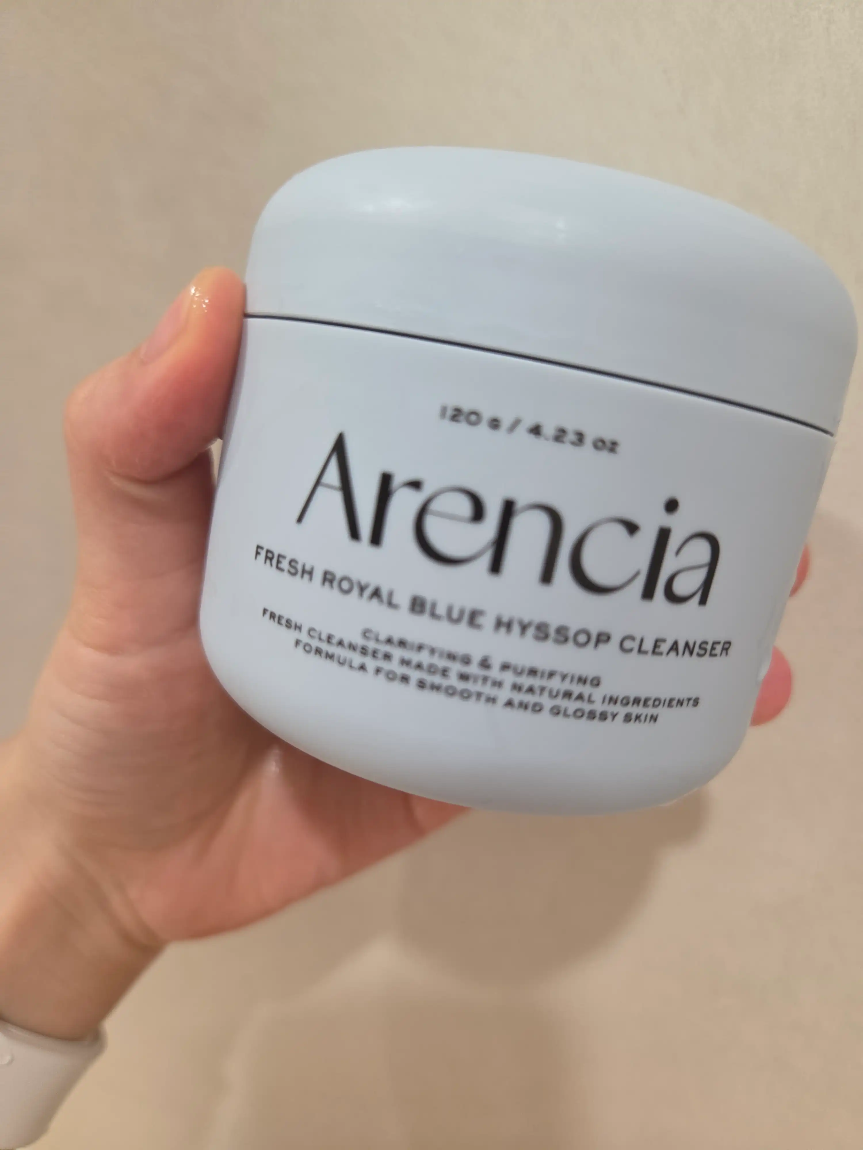 언니의파우치 리뷰 이미지 - [프레시 로얄 블루 히솝 클렌저]