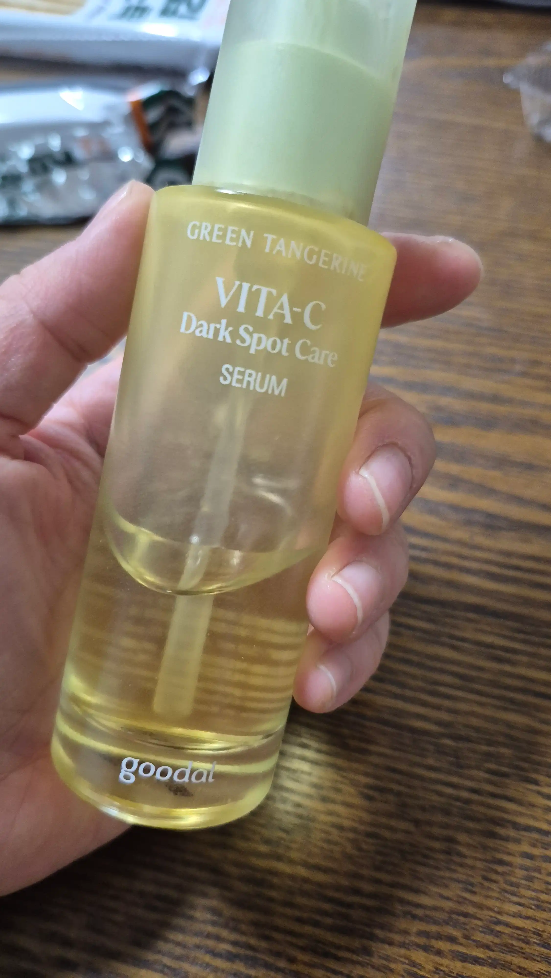 언니의파우치 리뷰 이미지 - [청귤 비타C 잡티 케어 세럼 알파]