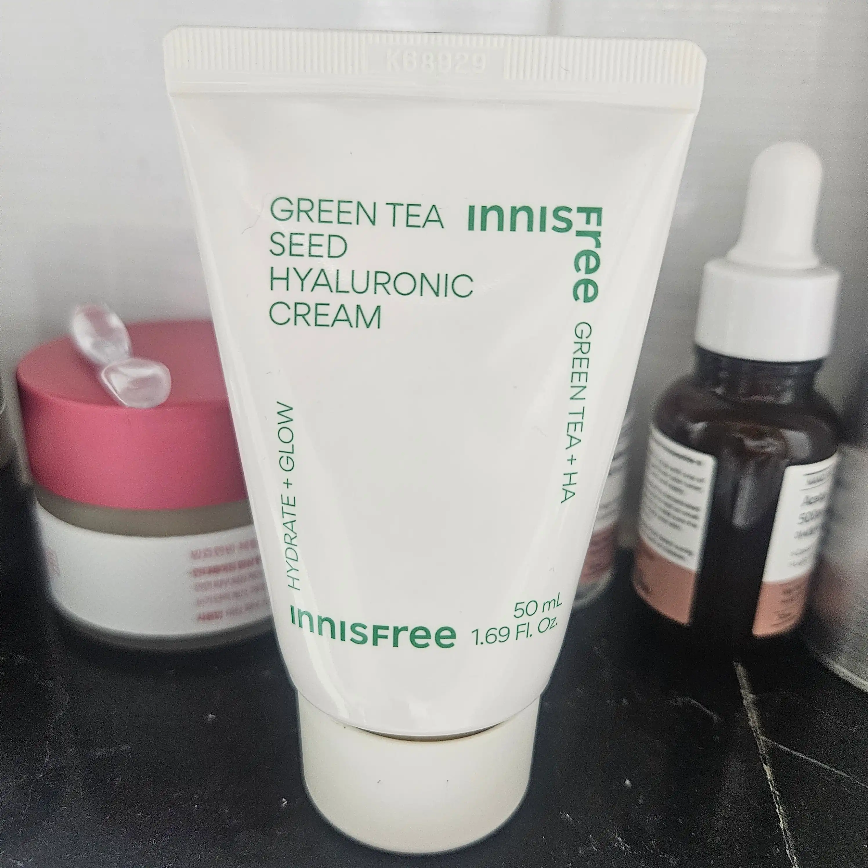 언니의파우치 리뷰 이미지 - [그린티 씨드 히알루론산 크림]