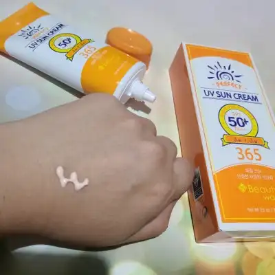 언니의파우치 리뷰 이미지 2 - [뷰티웨이 퍼펙트 유브이 선크림]