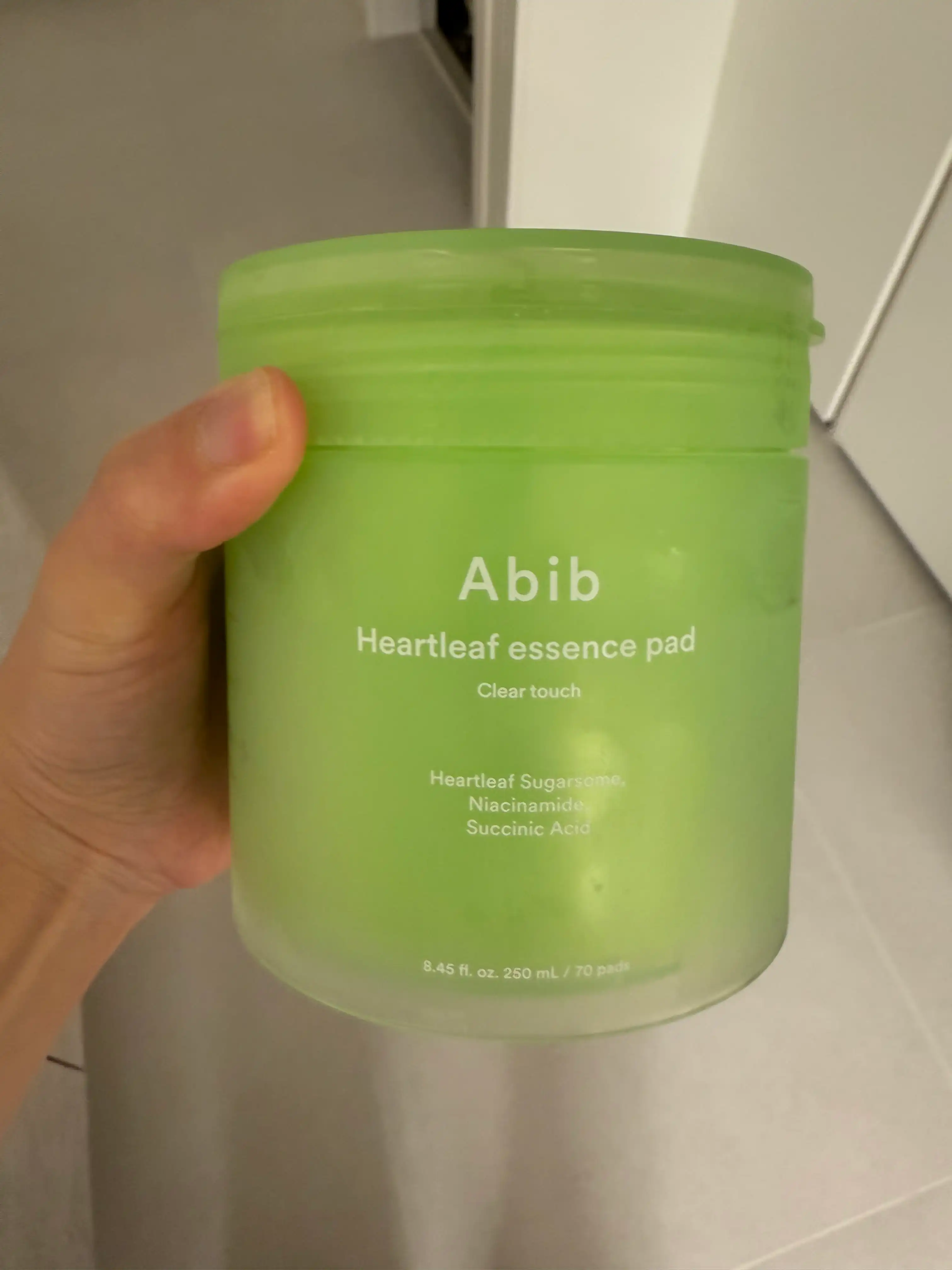 언니의파우치 리뷰 이미지 - [어성초 흔적 에센스 패드 클리어터치]