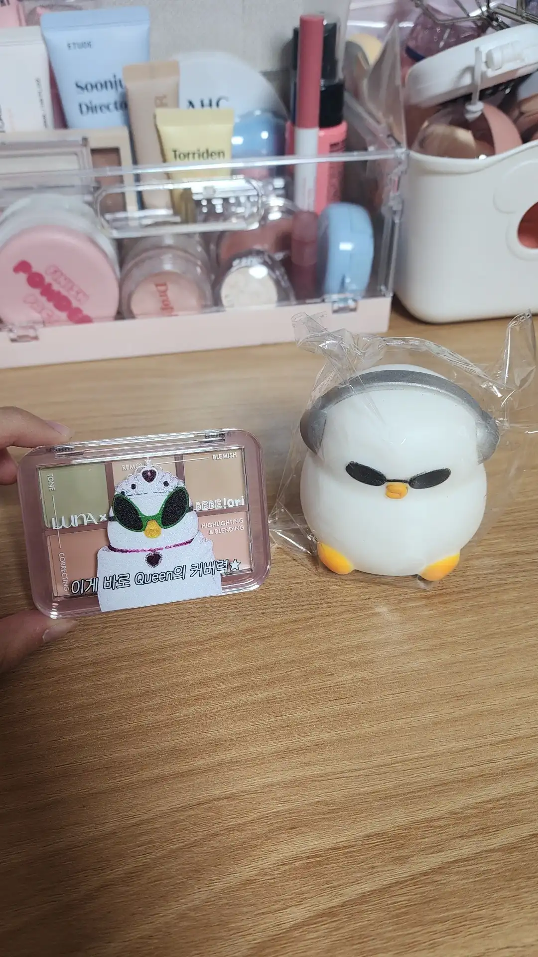 언니의파우치 리뷰 이미지 2 - [(루나X베베더오리) 컨실 블렌더 팔레트]
