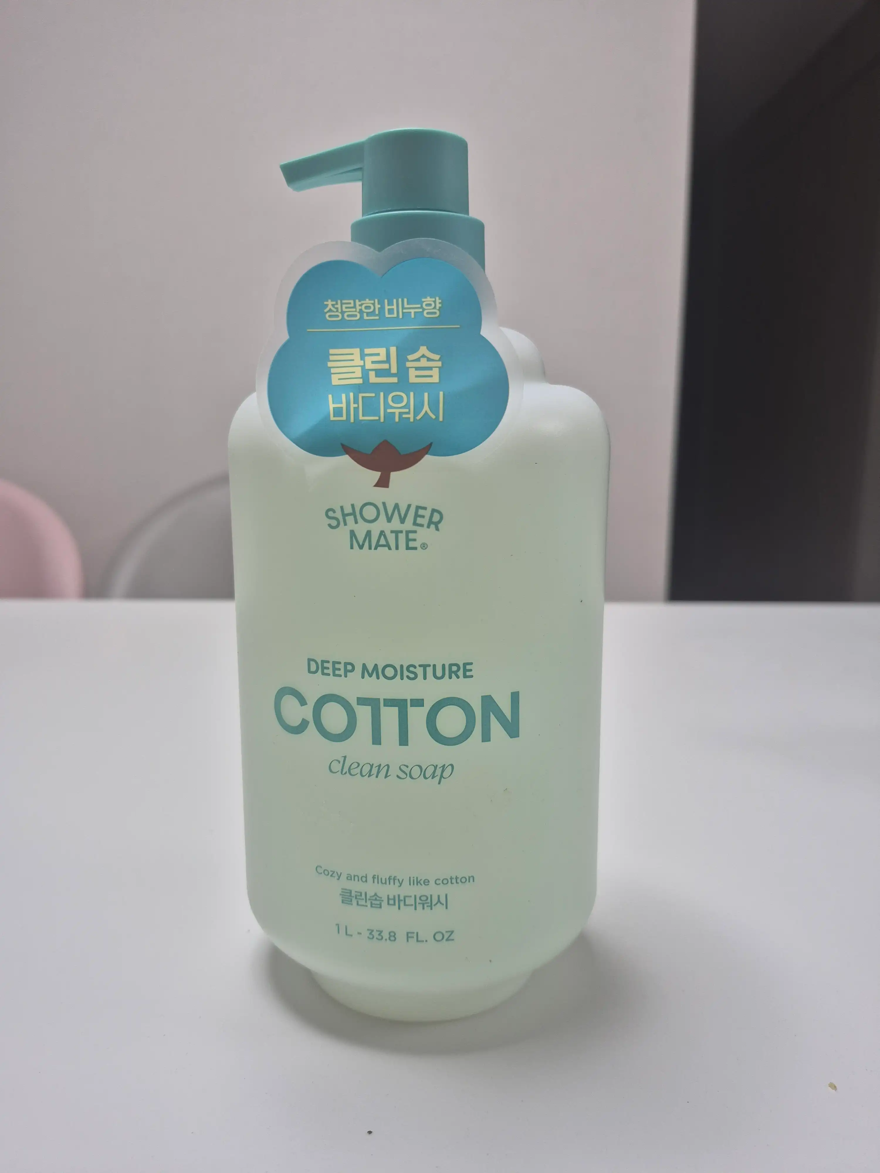 언니의파우치 리뷰 이미지 - [딥 모이스처 코튼 바디워시 클린솝]