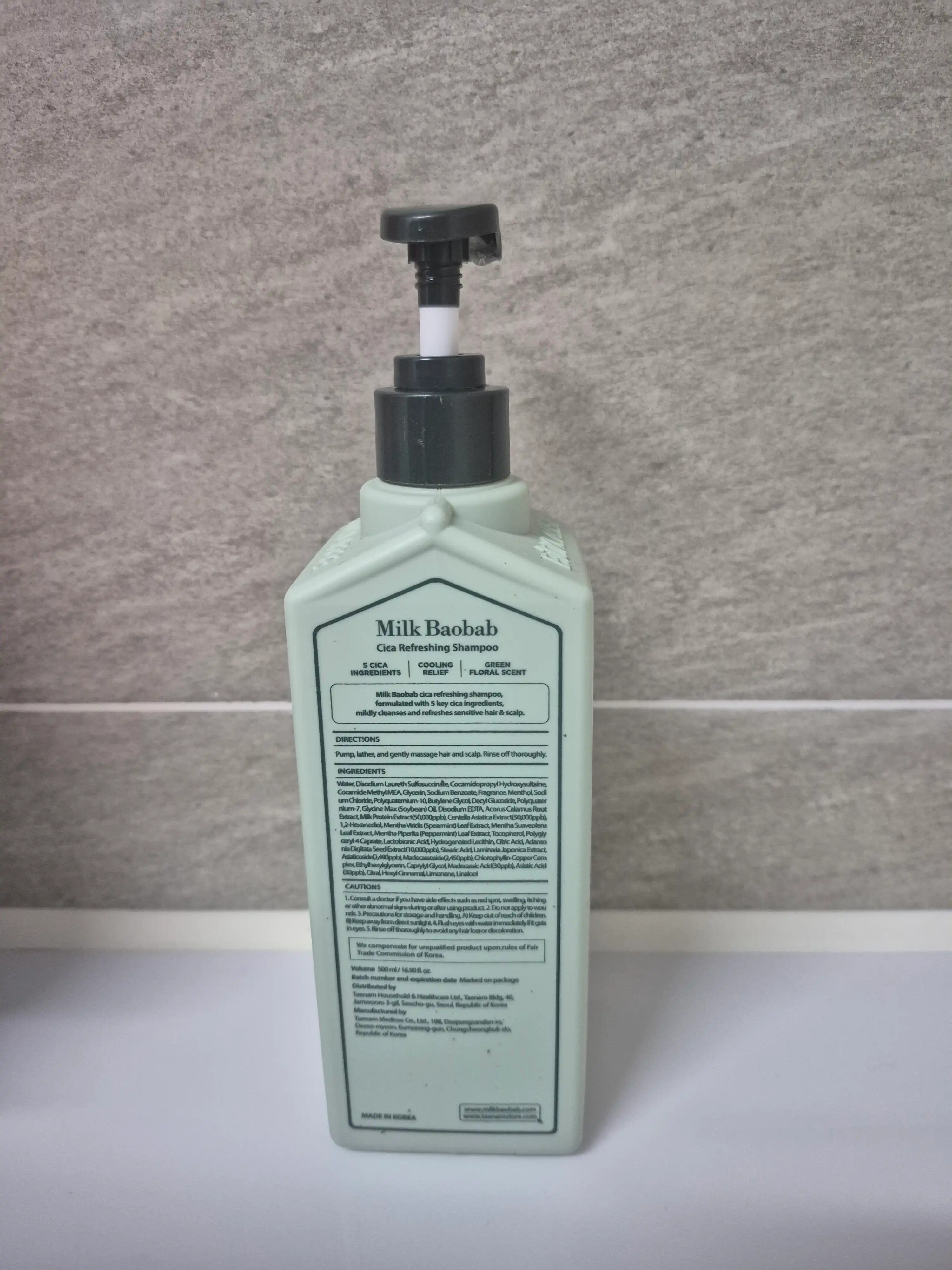 언니의파우치 리뷰 이미지 2 - [시카 리프레싱 샴푸]