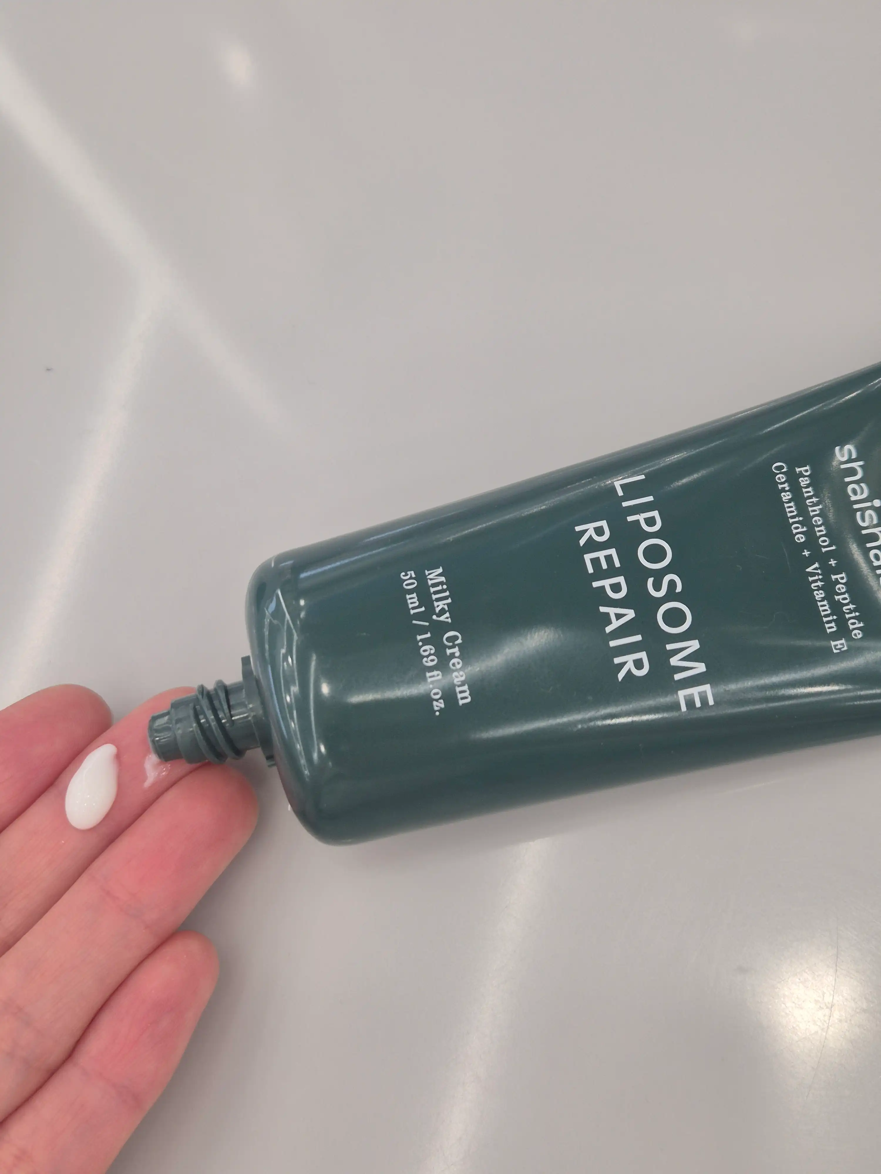 언니의파우치 리뷰 이미지 2 - [리포좀 리페어 밀키 크림]