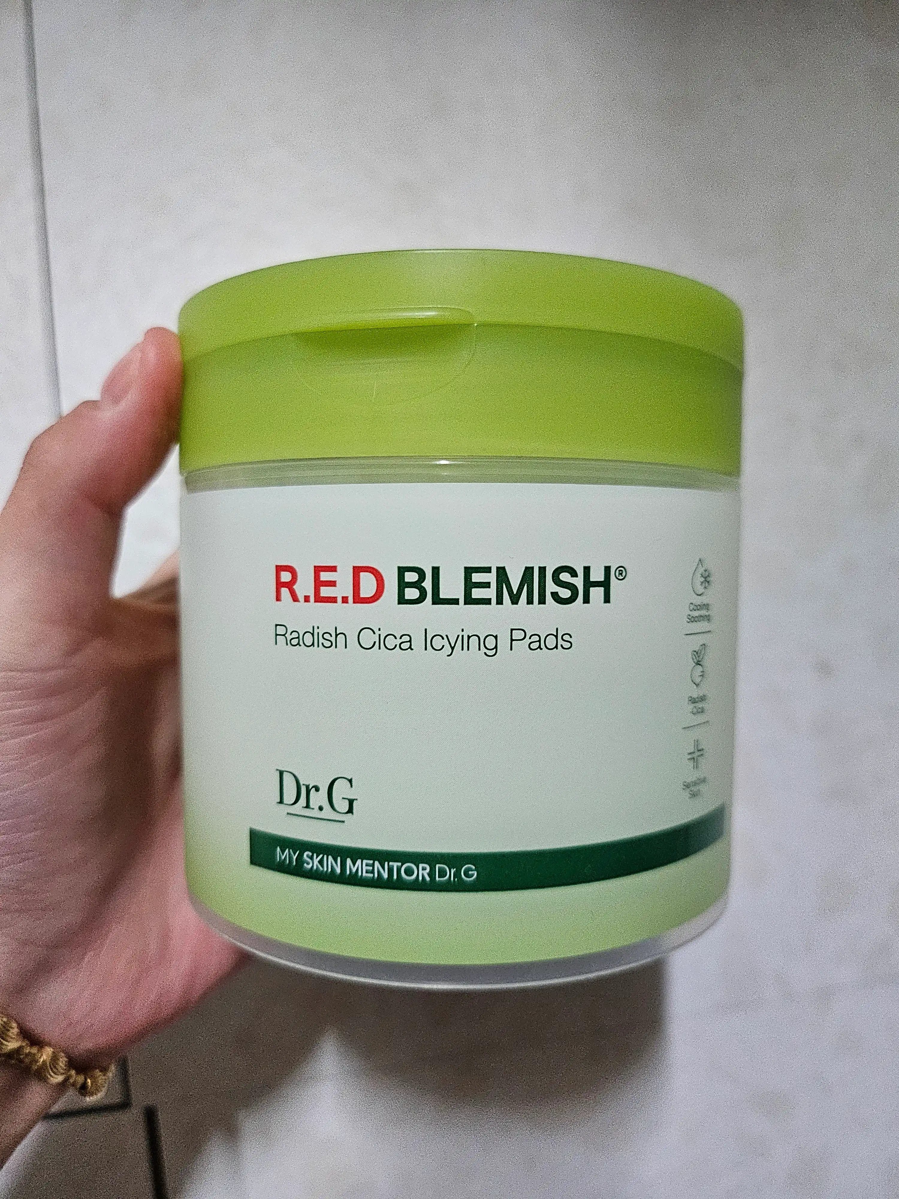 언니의파우치 리뷰 이미지 - [레드 블레미쉬 순무 시카 아이싱 패드]