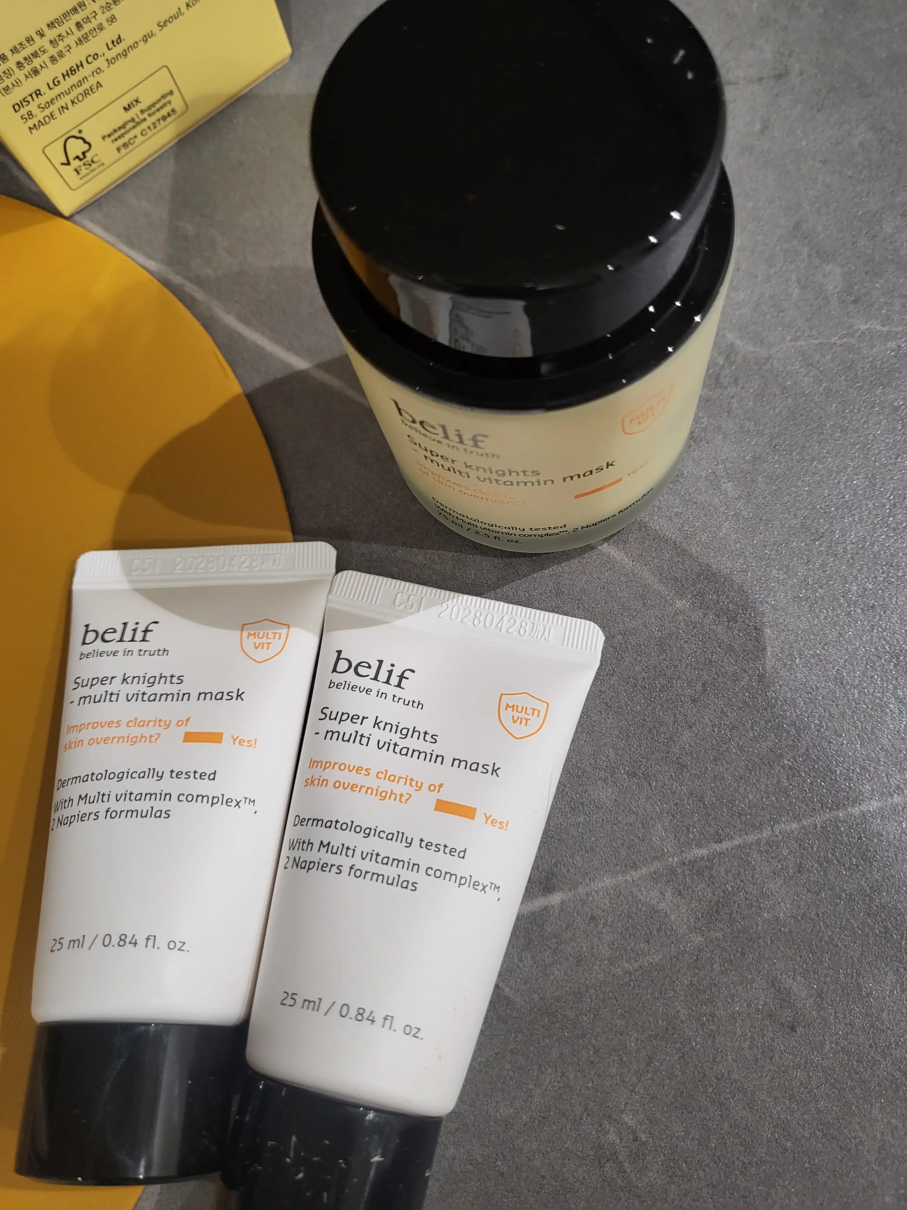 언니의파우치 리뷰 이미지 - [슈퍼나이츠 멀티 비타민마스크]