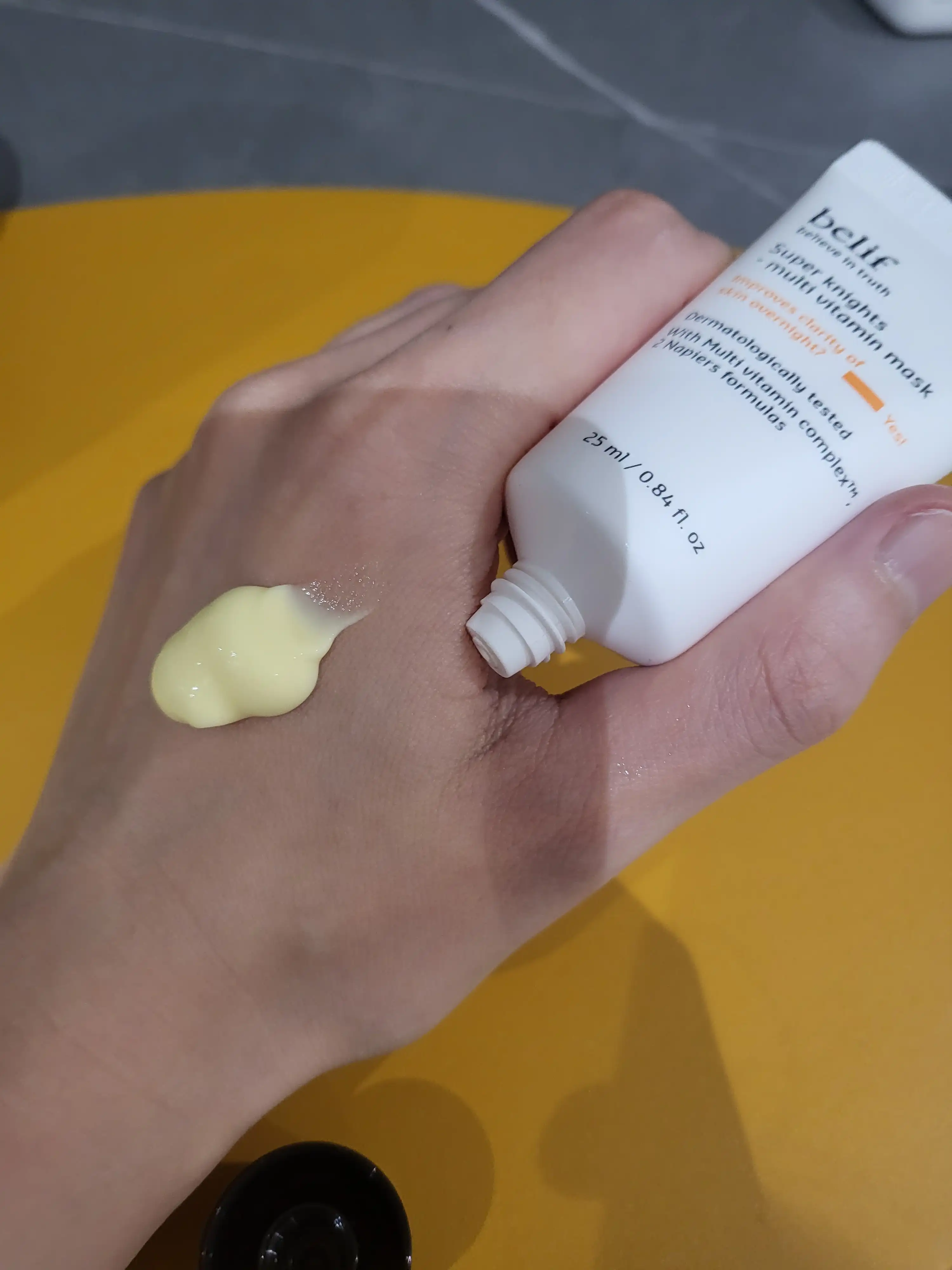 언니의파우치 리뷰 이미지 3 - [슈퍼나이츠 멀티 비타민마스크]