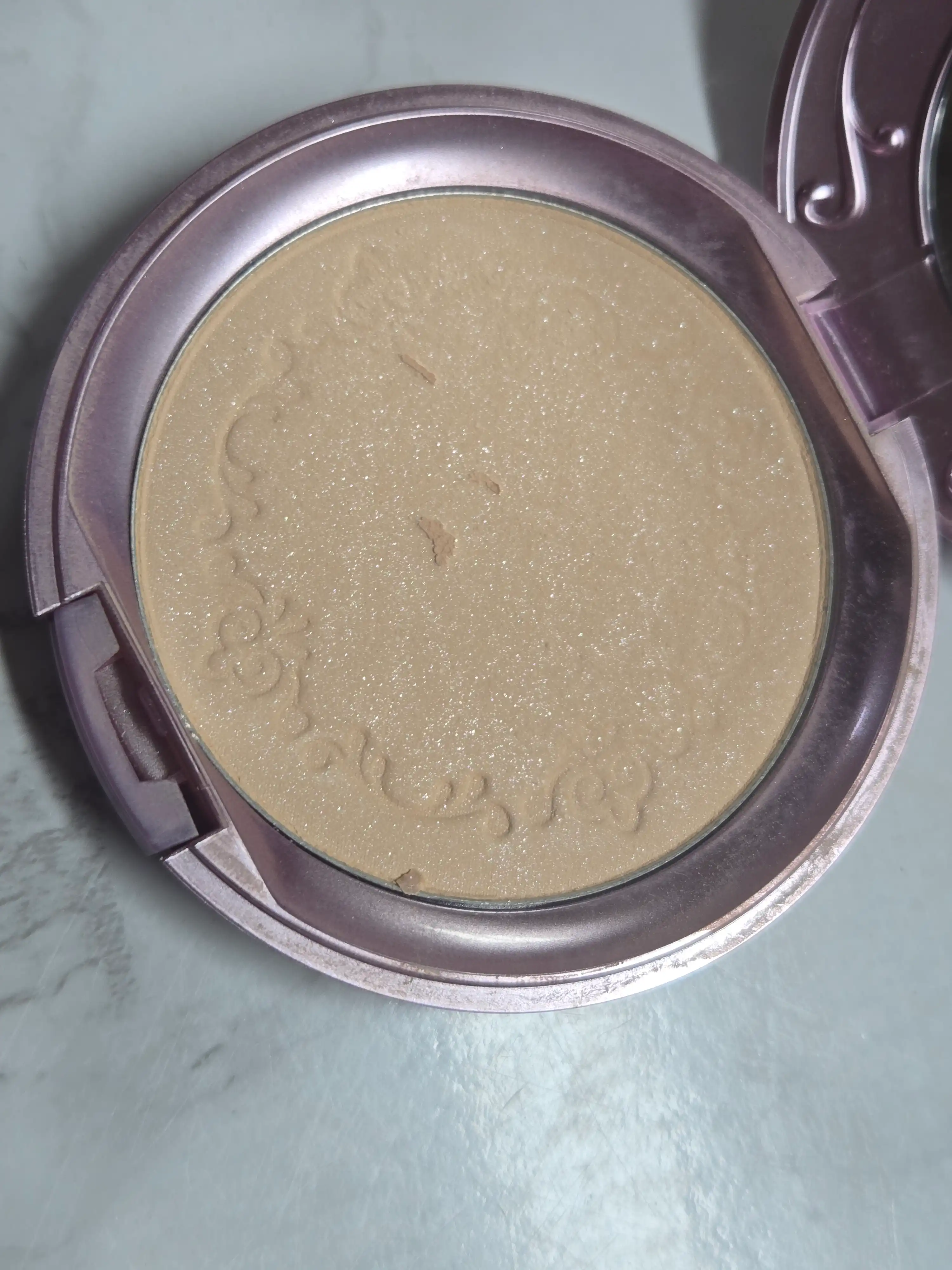 언니의파우치 리뷰 이미지 2 - [시크릿 빔 파우더 팩트 [W24 허니 펄베이지]]