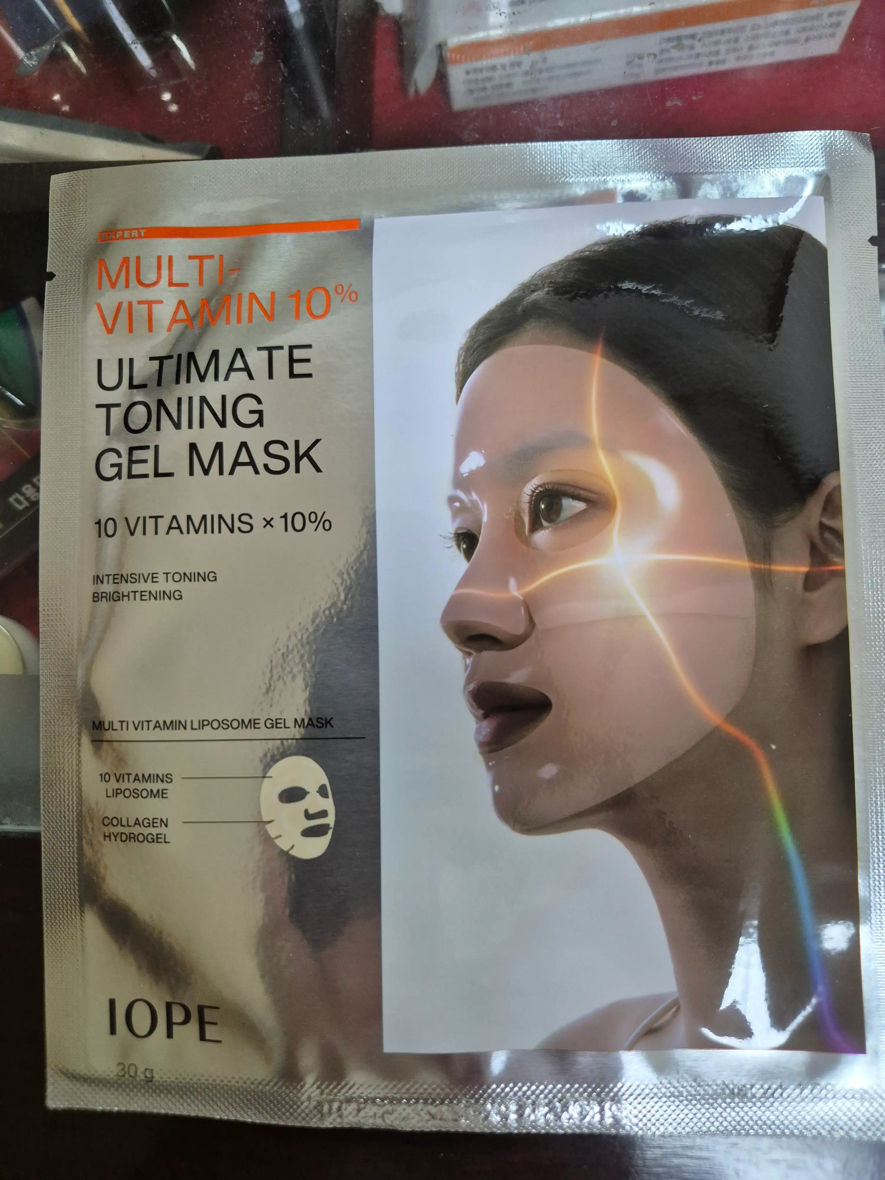 언니의파우치 리뷰 이미지 - [멀티 비타민 10프로 얼티밋 토닝 겔 마스크]