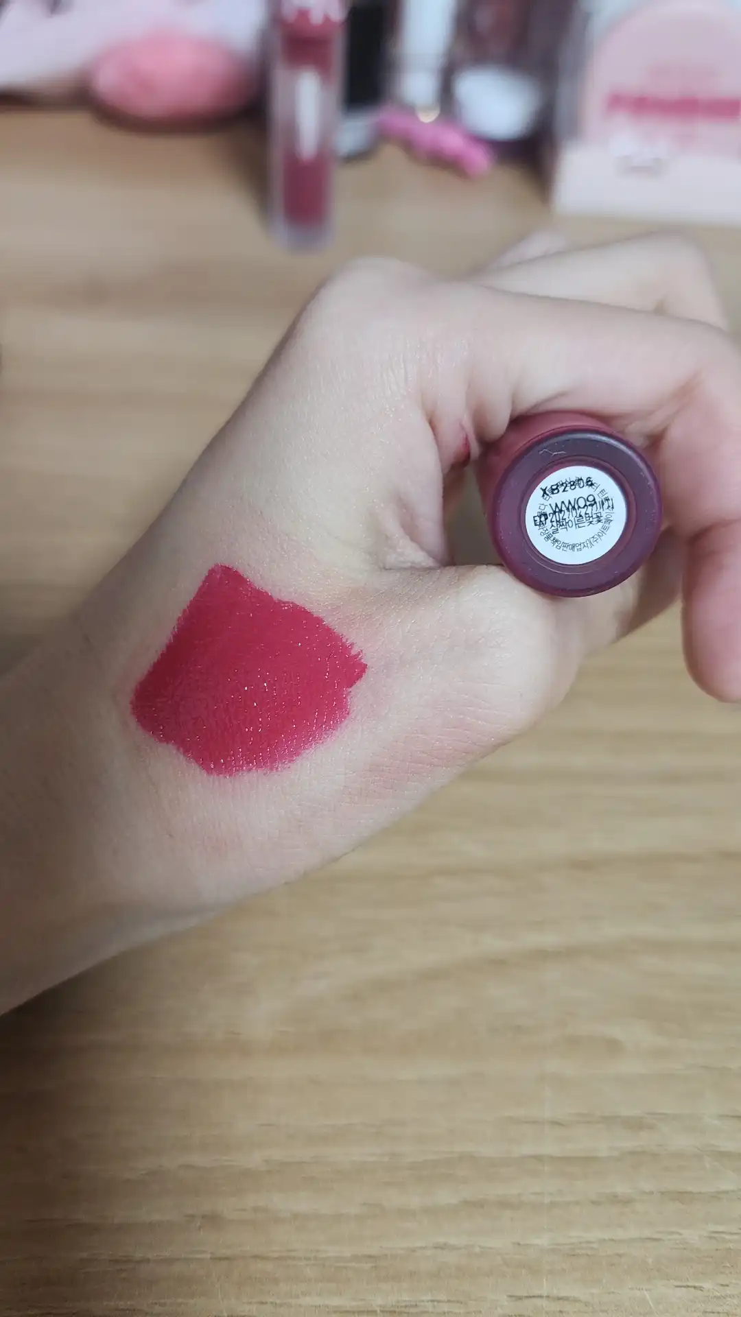 언니의파우치 리뷰 이미지 2 - [타투 픽싱 립 워터 틴트]