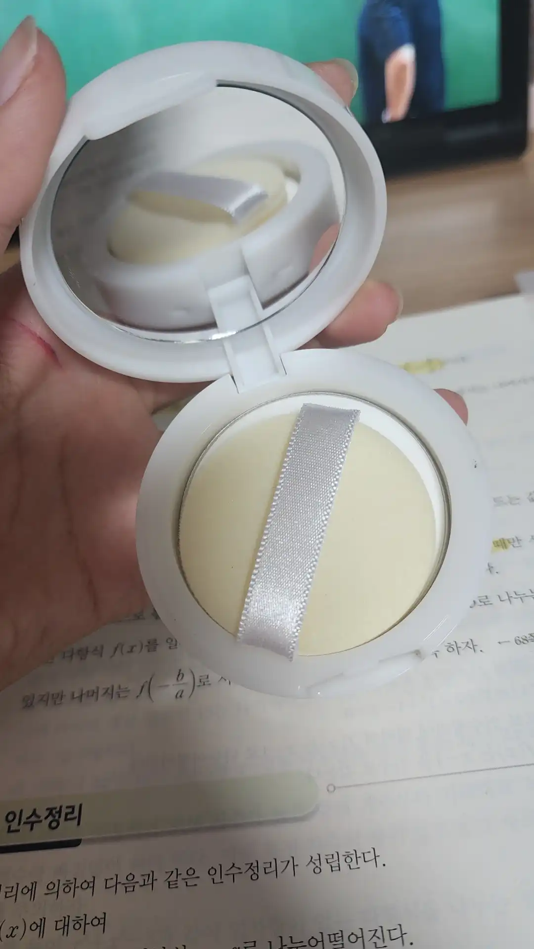 언니의파우치 리뷰 이미지 2 - [플로라 노세범 파우더 팩트]