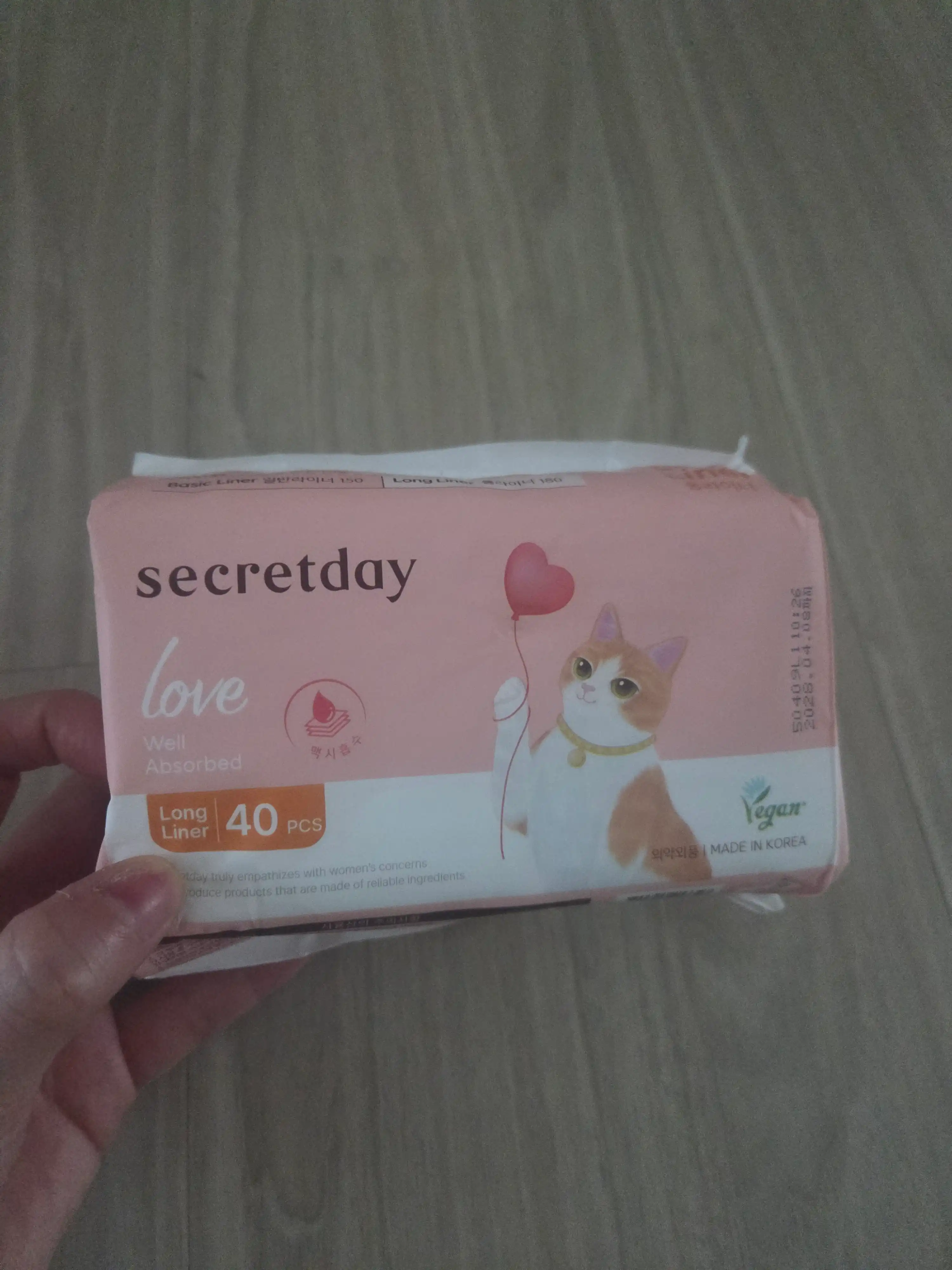 언니의파우치 리뷰 이미지 - [러브 롱 팬티라이너]