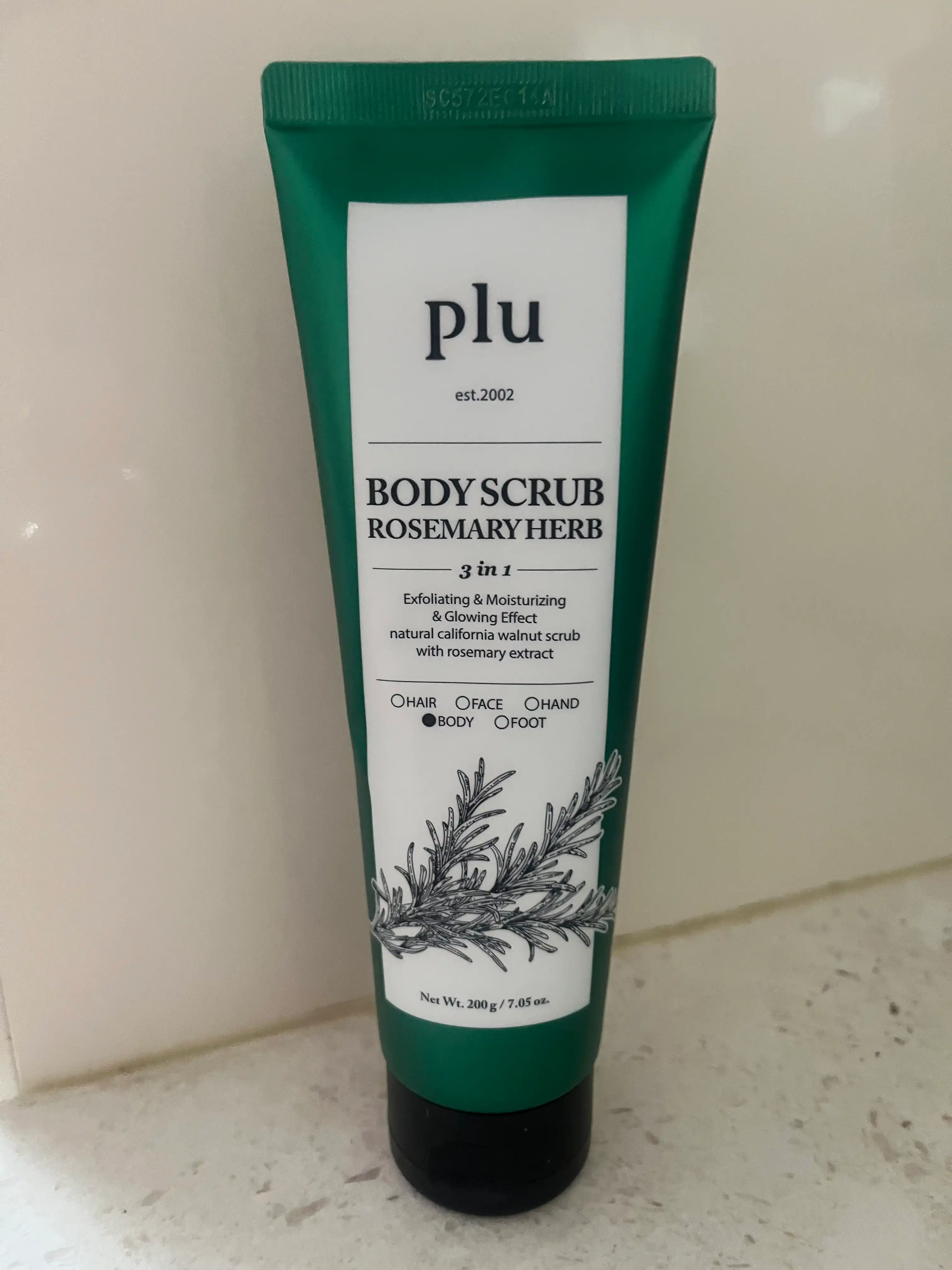 언니의파우치 리뷰 이미지 - [바디 스크럽 로즈마리 허브]