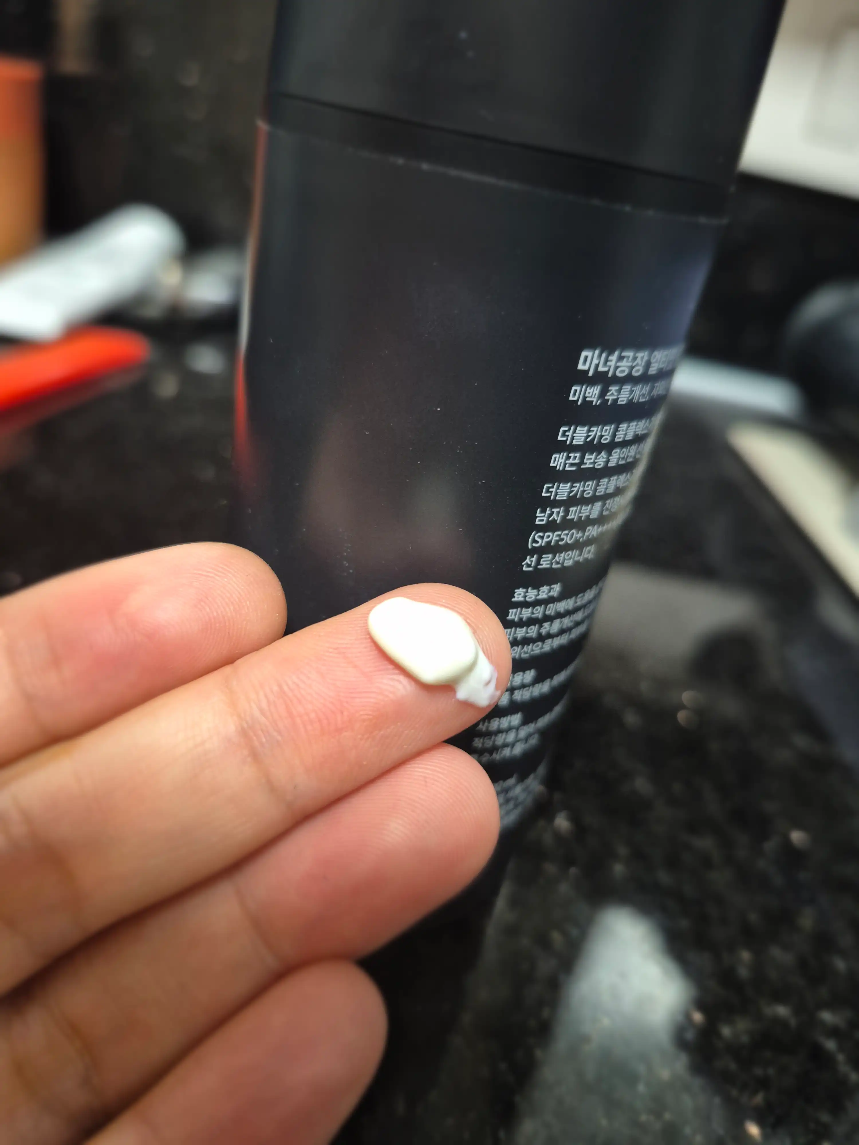 언니의파우치 리뷰 이미지 3 - [얼티밋 올인원 선 로션]