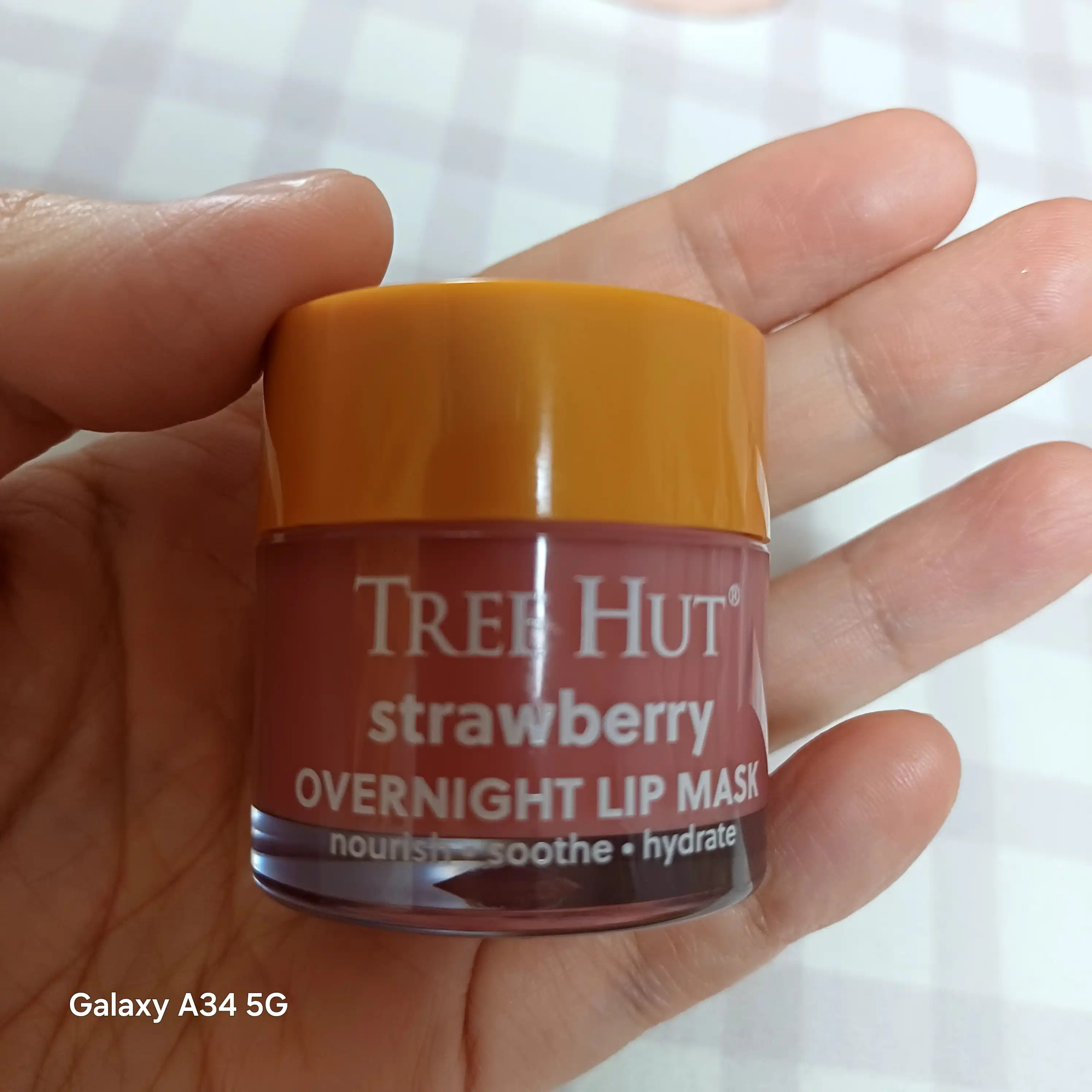 언니의파우치 리뷰 이미지 - [오버나이트 립 마스크 [스트로베리]]