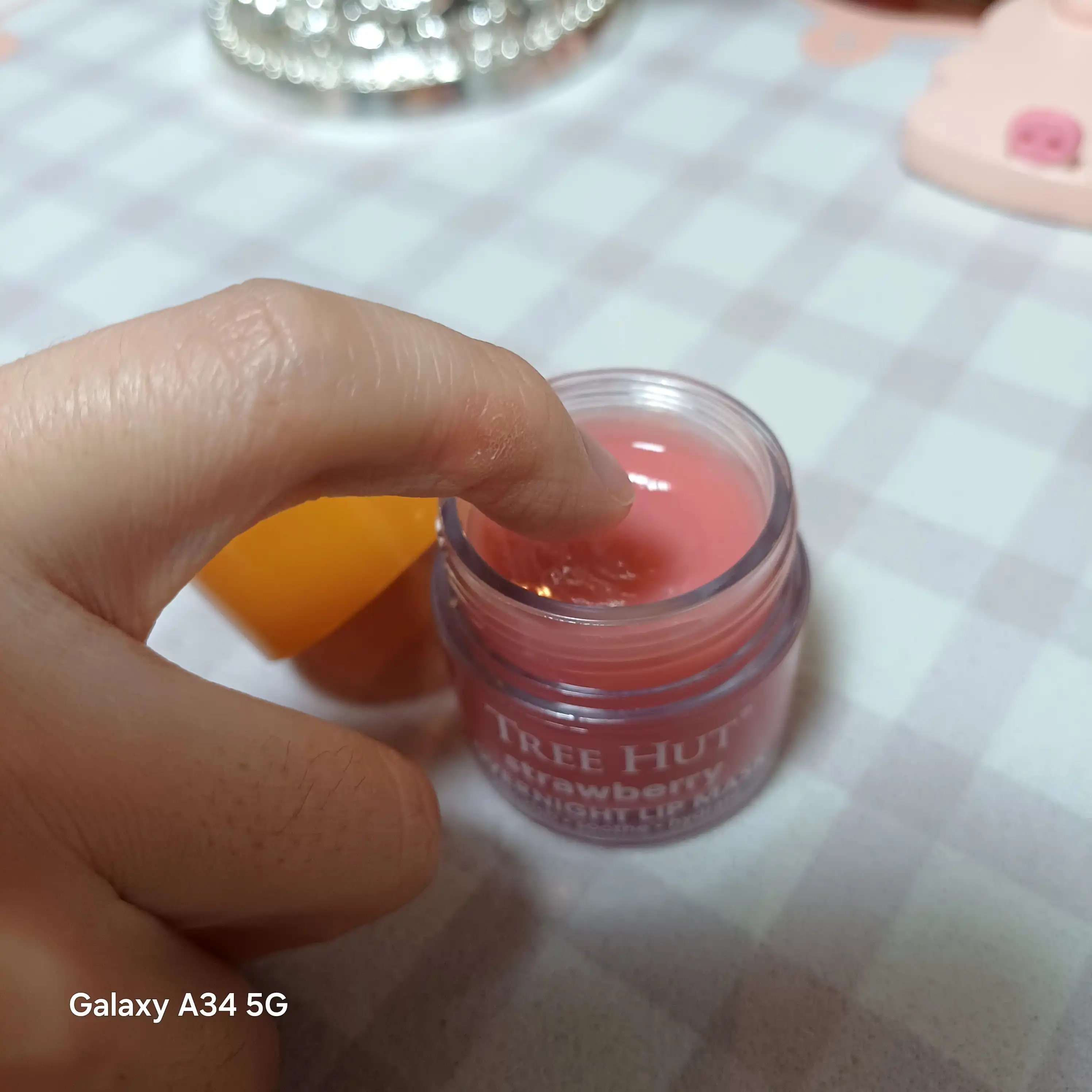 언니의파우치 리뷰 이미지 2 - [오버나이트 립 마스크 [스트로베리]]