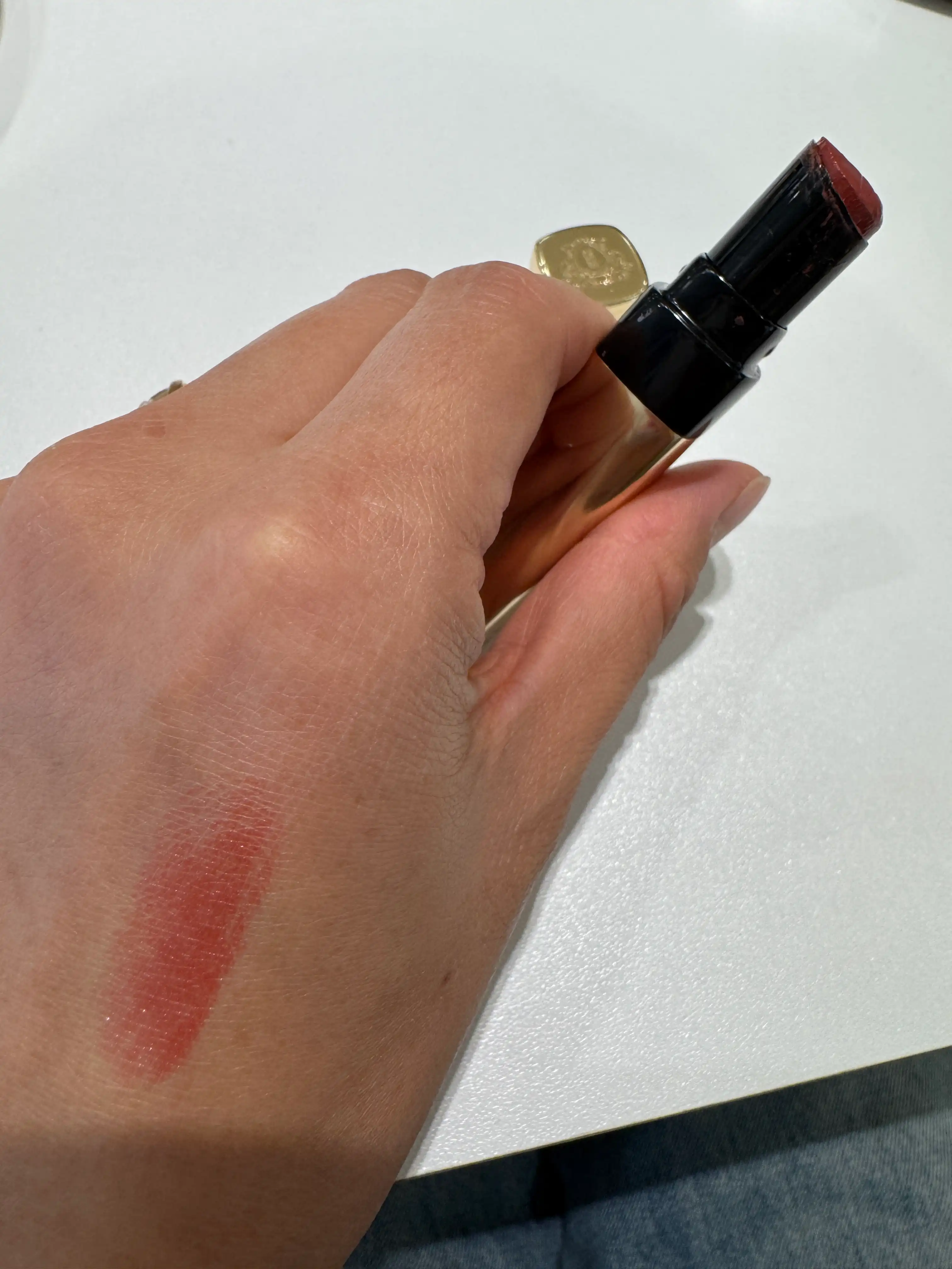 언니의파우치 리뷰 이미지 3 - [클라렛 컬렉션 럭스 샤인 인텐스 립스틱 [클라렛]]