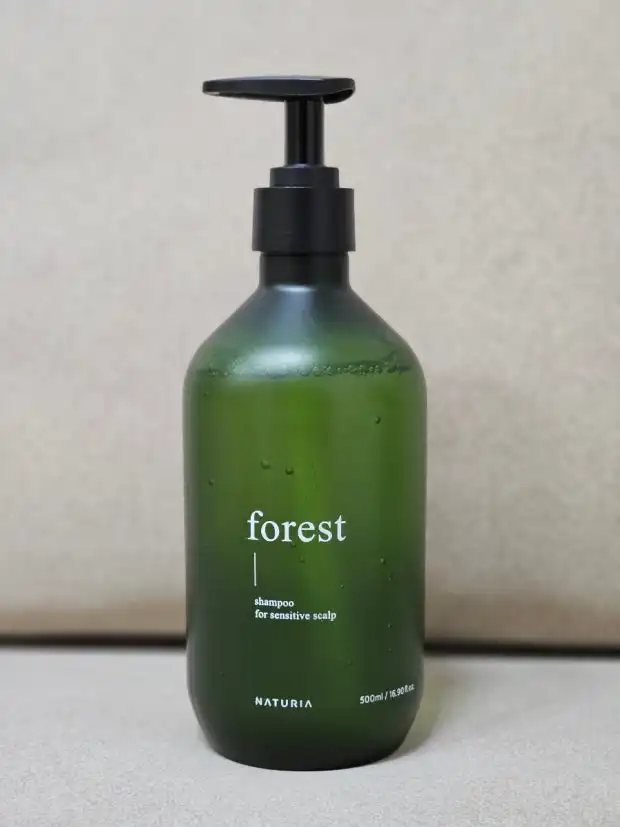 언니의파우치 리뷰 이미지 - [포레스트 샴푸]