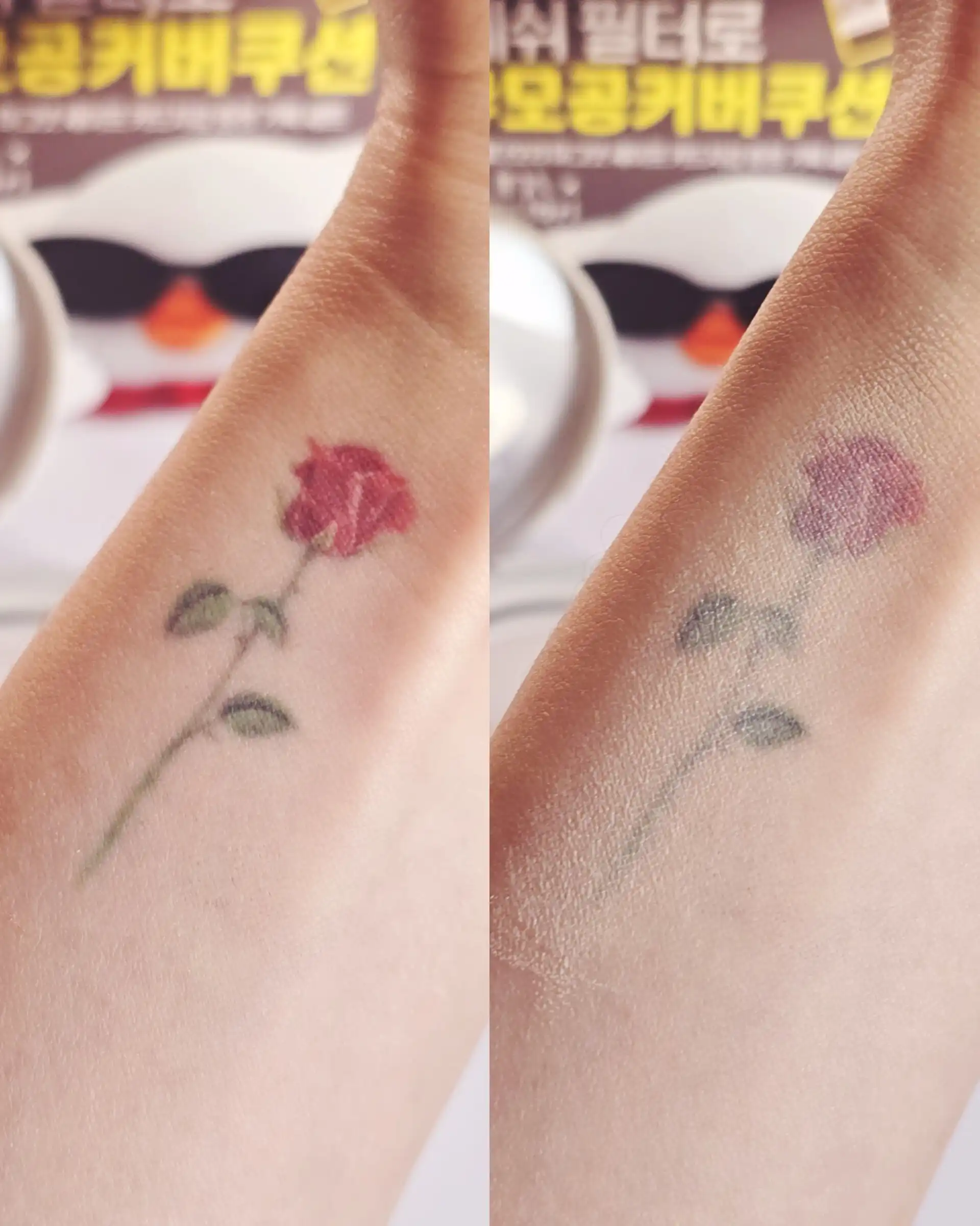 언니의파우치 리뷰 이미지 7 - [(루나X베베더오리) 하이퍼 핏 필터 쿠션]