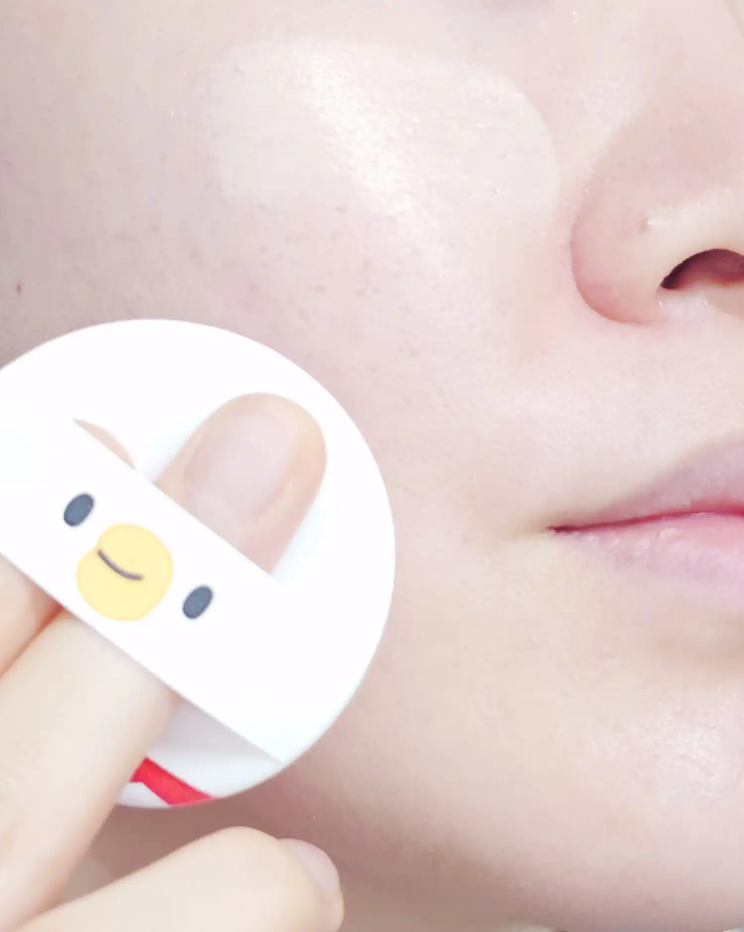 언니의파우치 리뷰 이미지 8 - [(루나X베베더오리) 하이퍼 핏 필터 쿠션]