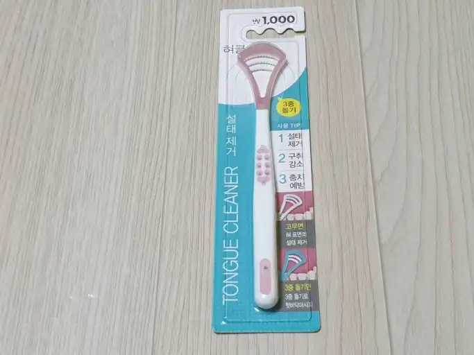 언니의파우치 리뷰 이미지 - [3중 돌기 혀클리너]