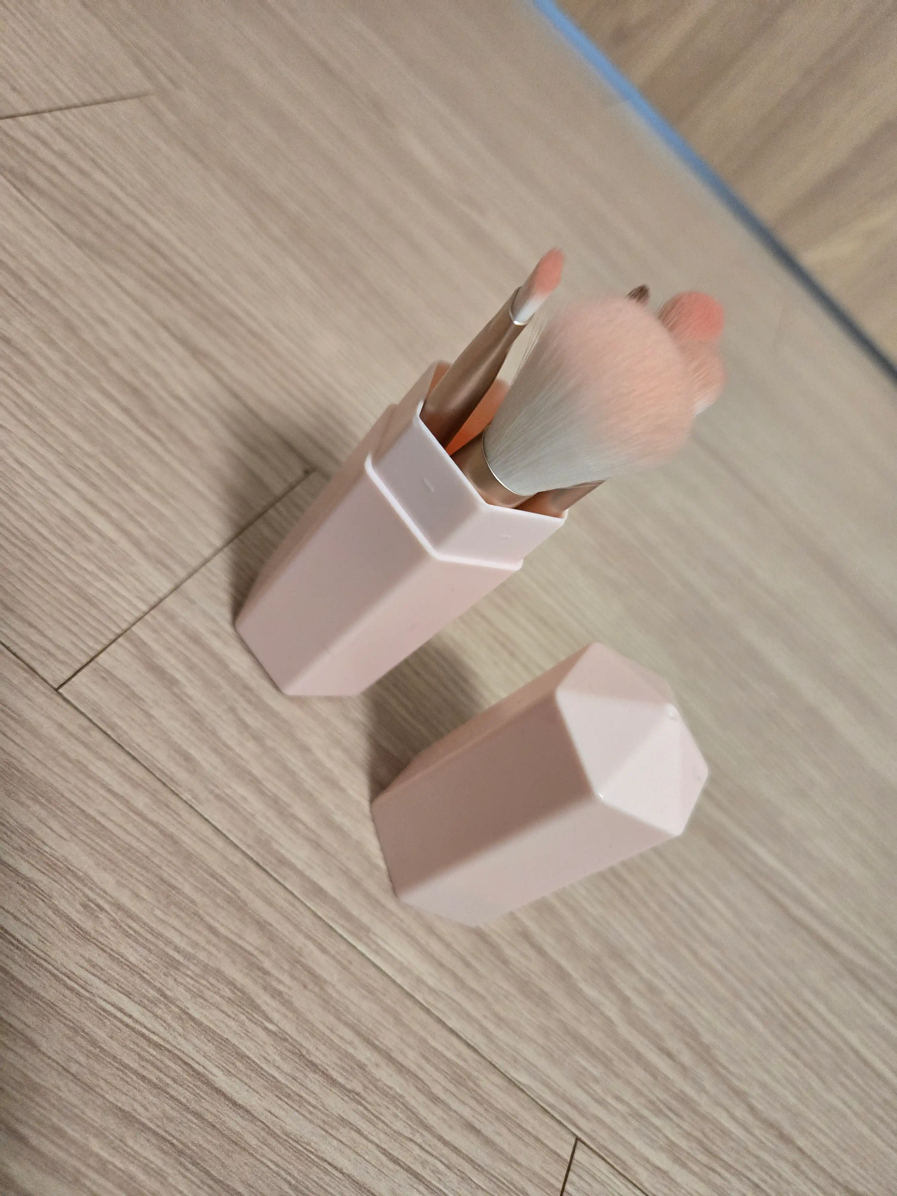 언니의파우치 리뷰 이미지 2 - [메이크업 브러시 5종 케이스 세트]