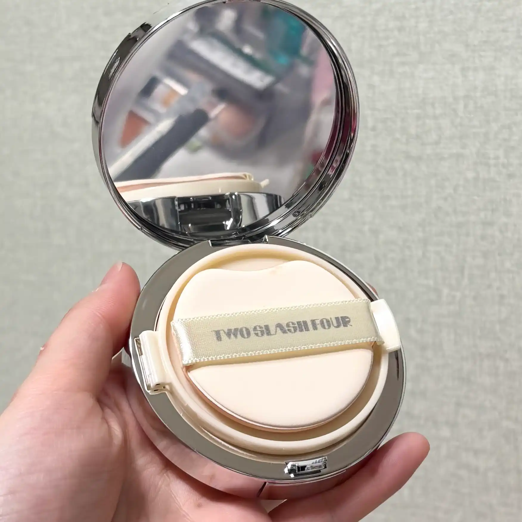 언니의파우치 리뷰 이미지 3 - [엔젤릭 새틴 쿠션]