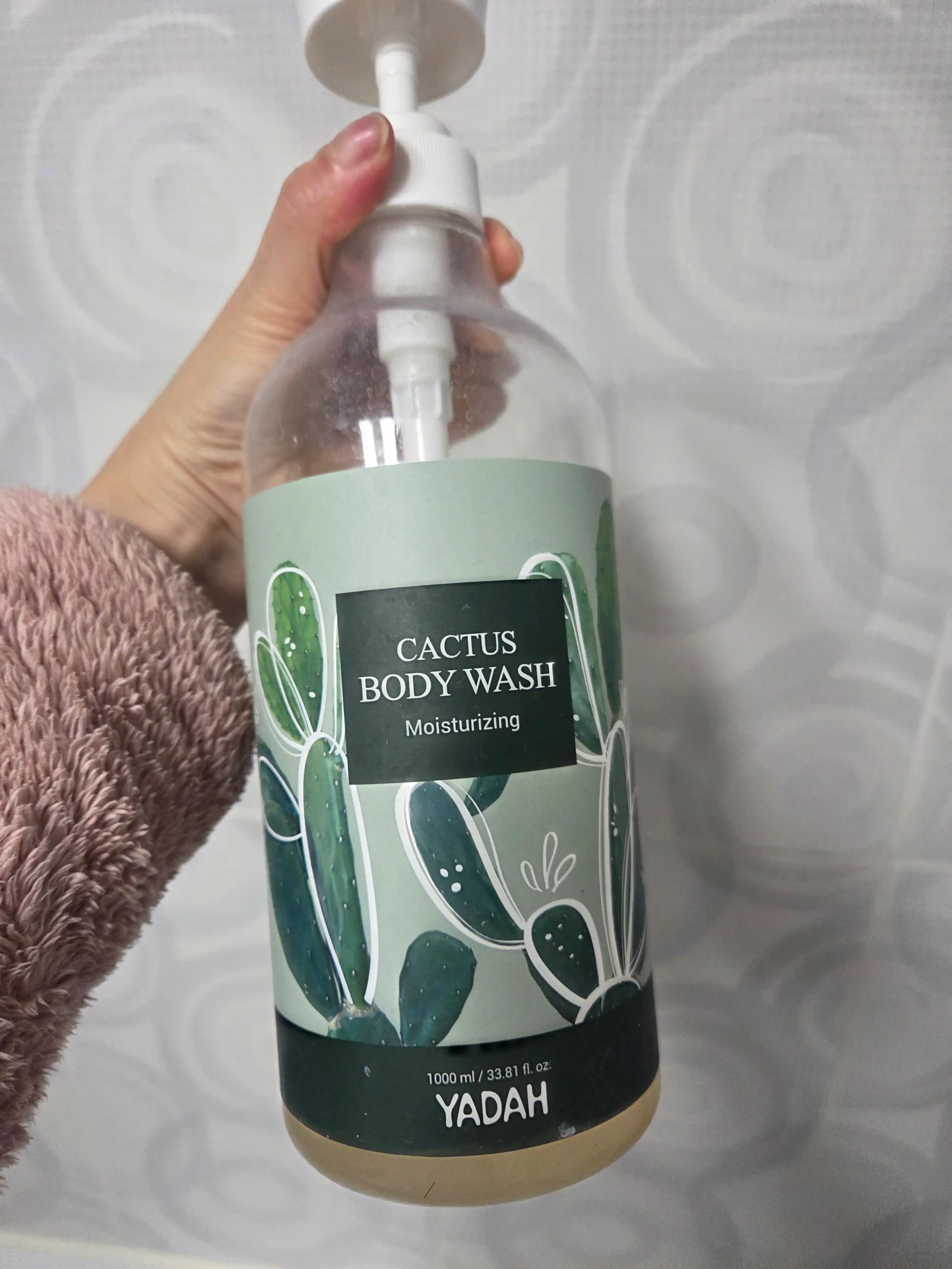 언니의파우치 리뷰 이미지 - [선인장 바디워시]