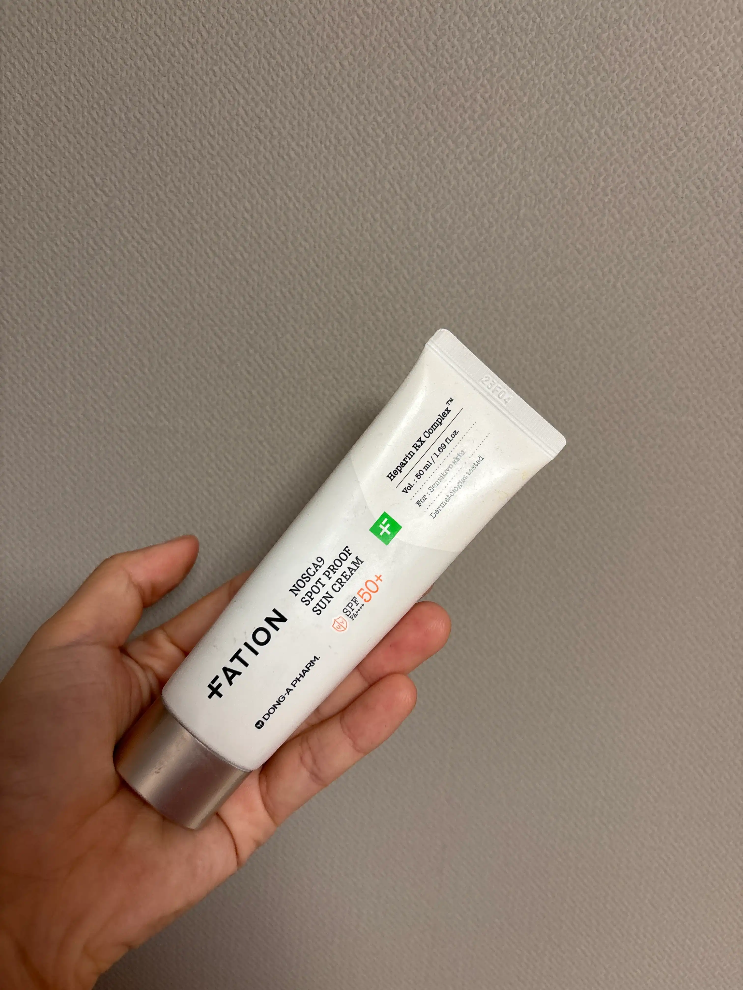 언니의파우치 리뷰 이미지 - [노스카나인 잡티 프루프 선크림]