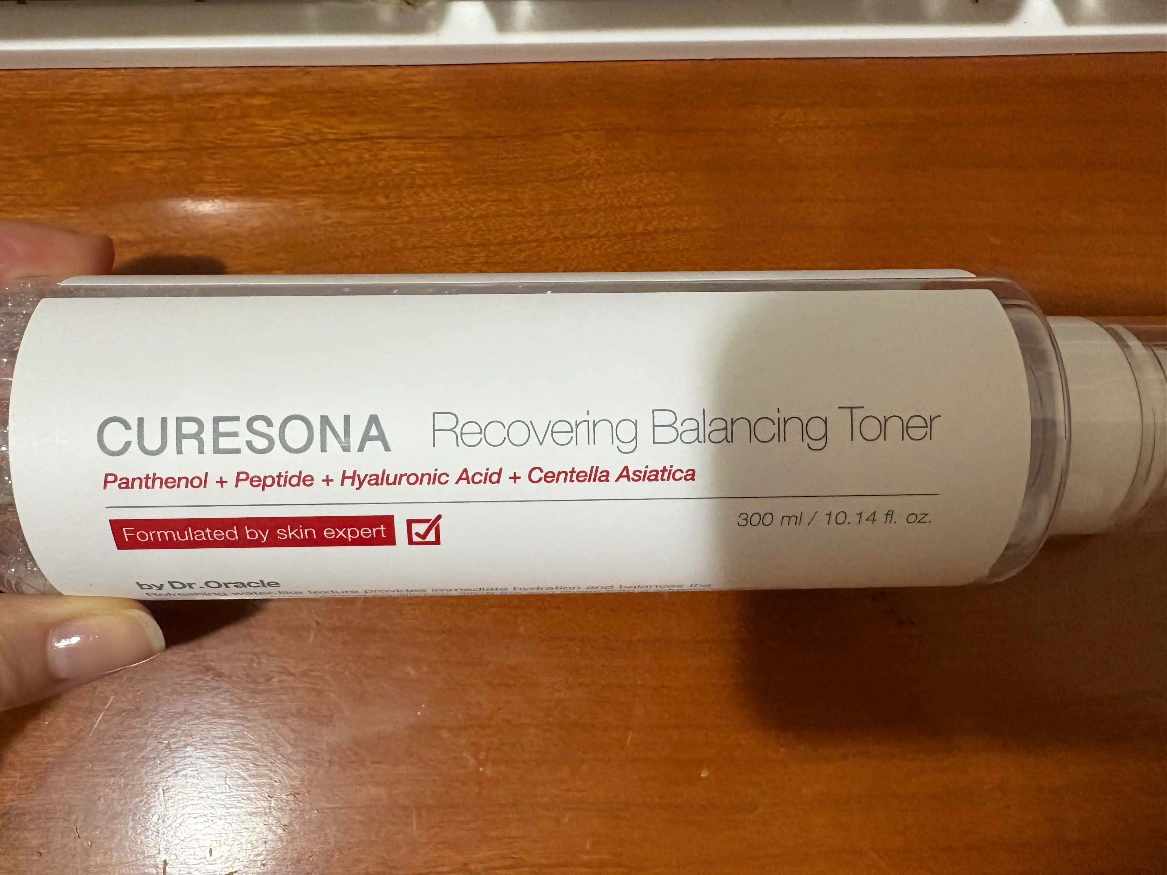 언니의파우치 리뷰 이미지 - [큐어소나 리커버링 밸런싱 토너]