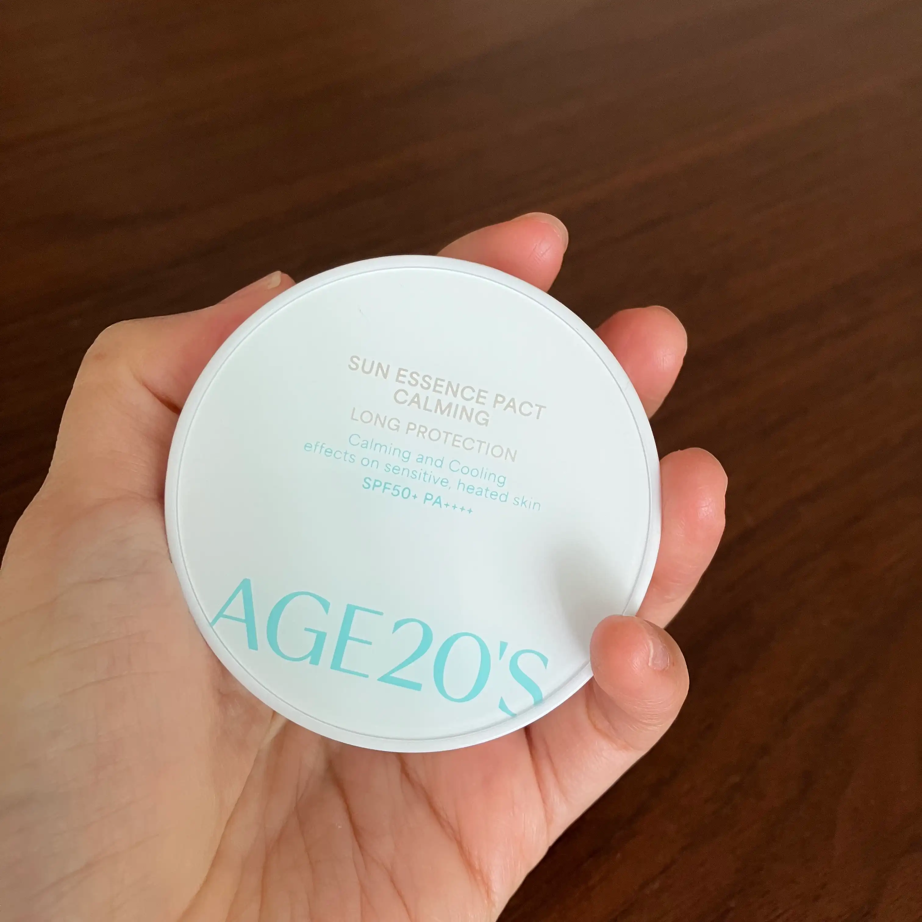 언니의파우치 리뷰 이미지 - [선 에센스 팩트 카밍 롱 프로텍션]