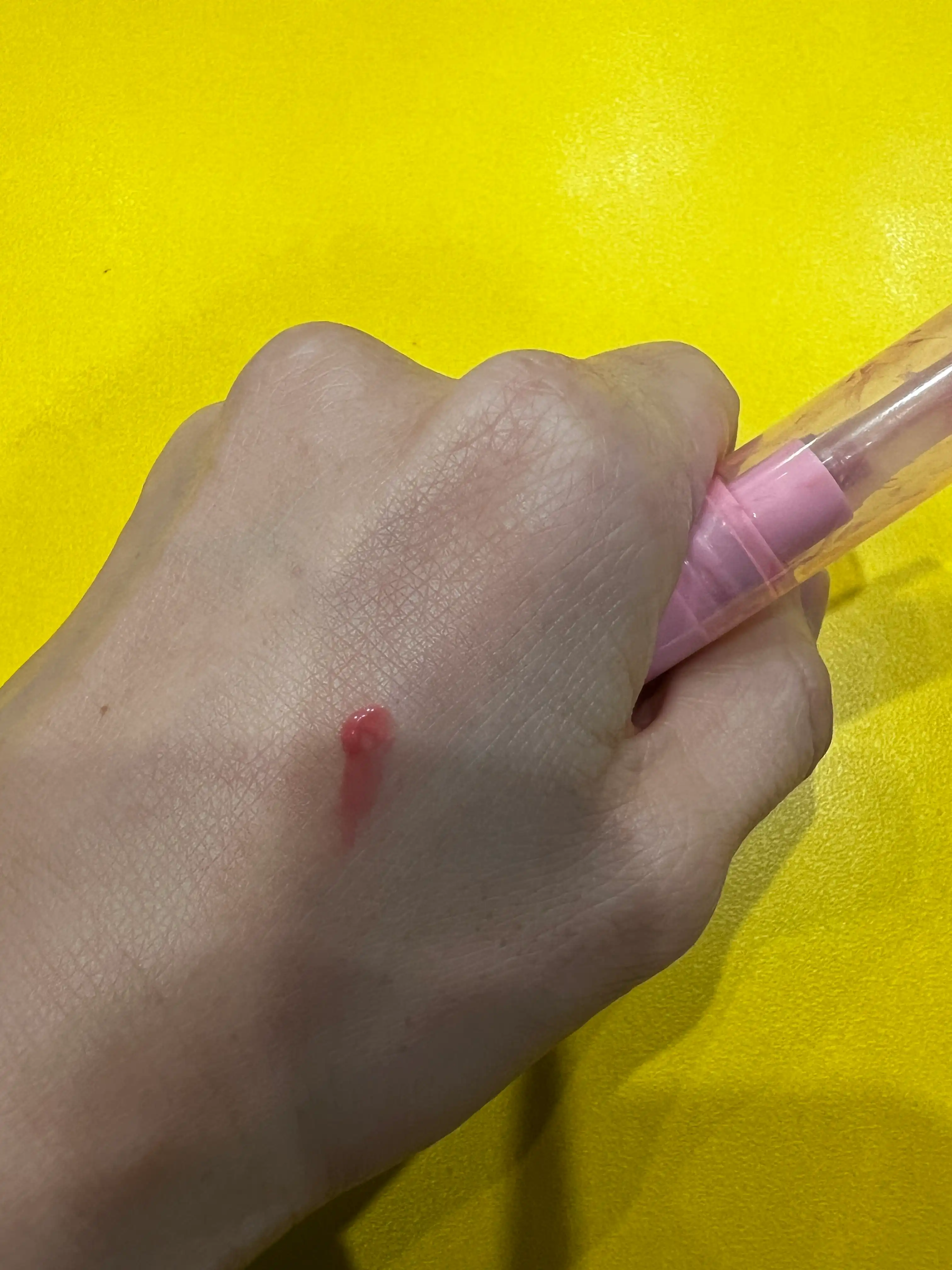 언니의파우치 리뷰 이미지 2 - [아이콘 워터 벨벳 플럼퍼]