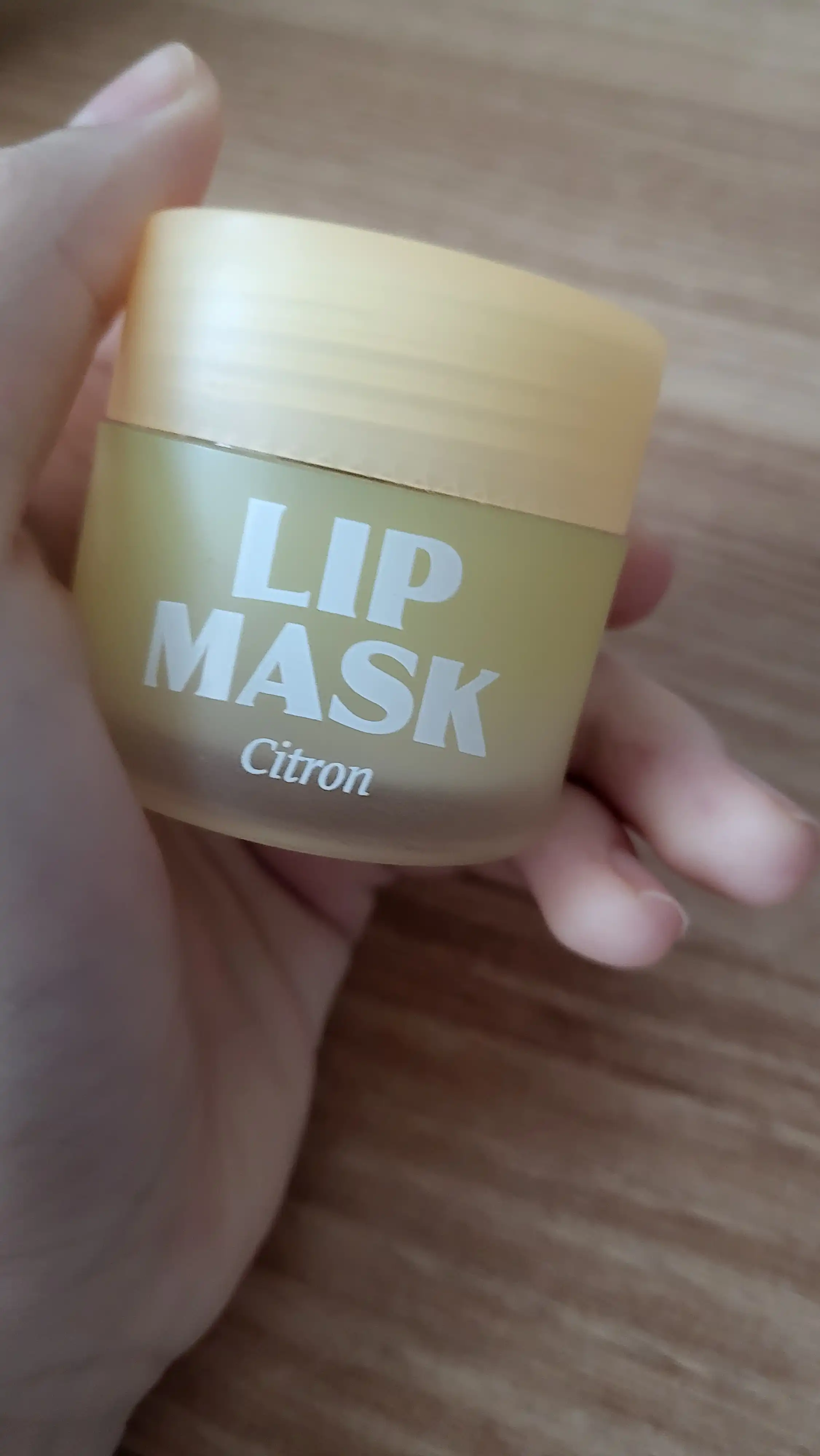 언니의파우치 리뷰 이미지 - [립 슬리핑 마스크 유자]