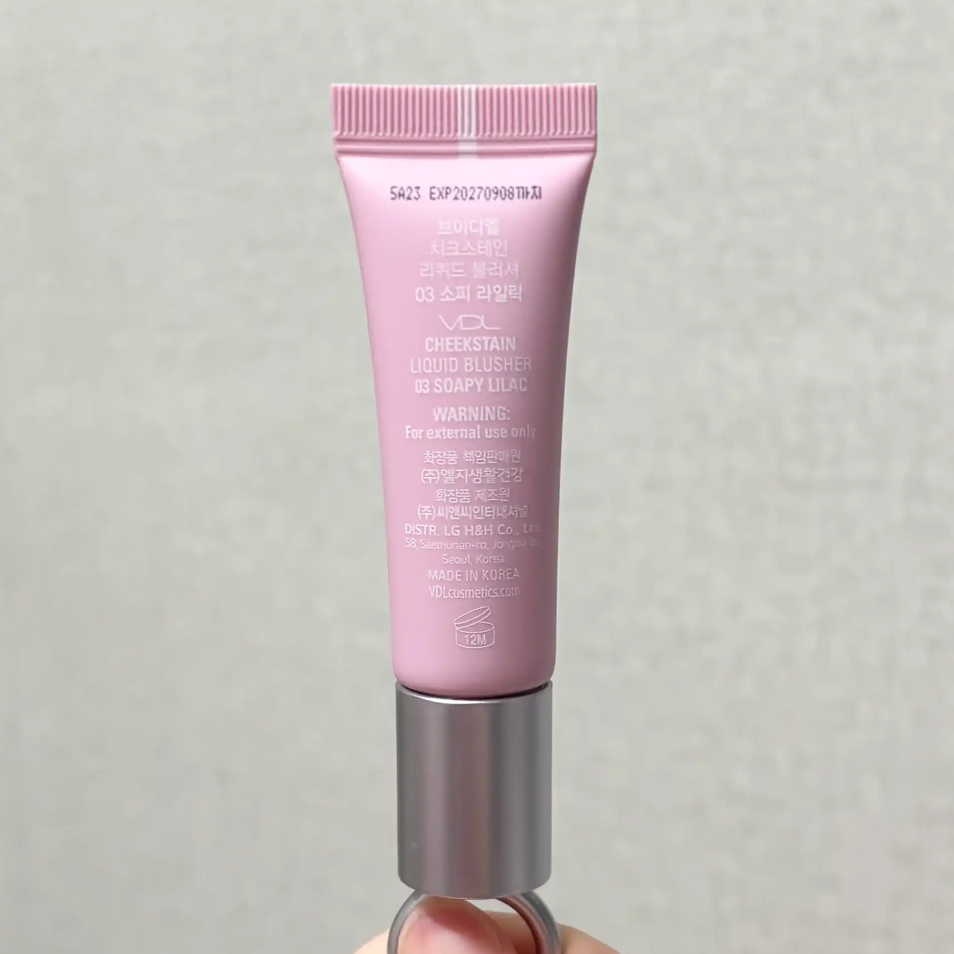 언니의파우치 리뷰 이미지 2 - [(VDLX소프트서울) 치크스테인 리퀴드 블러셔]
