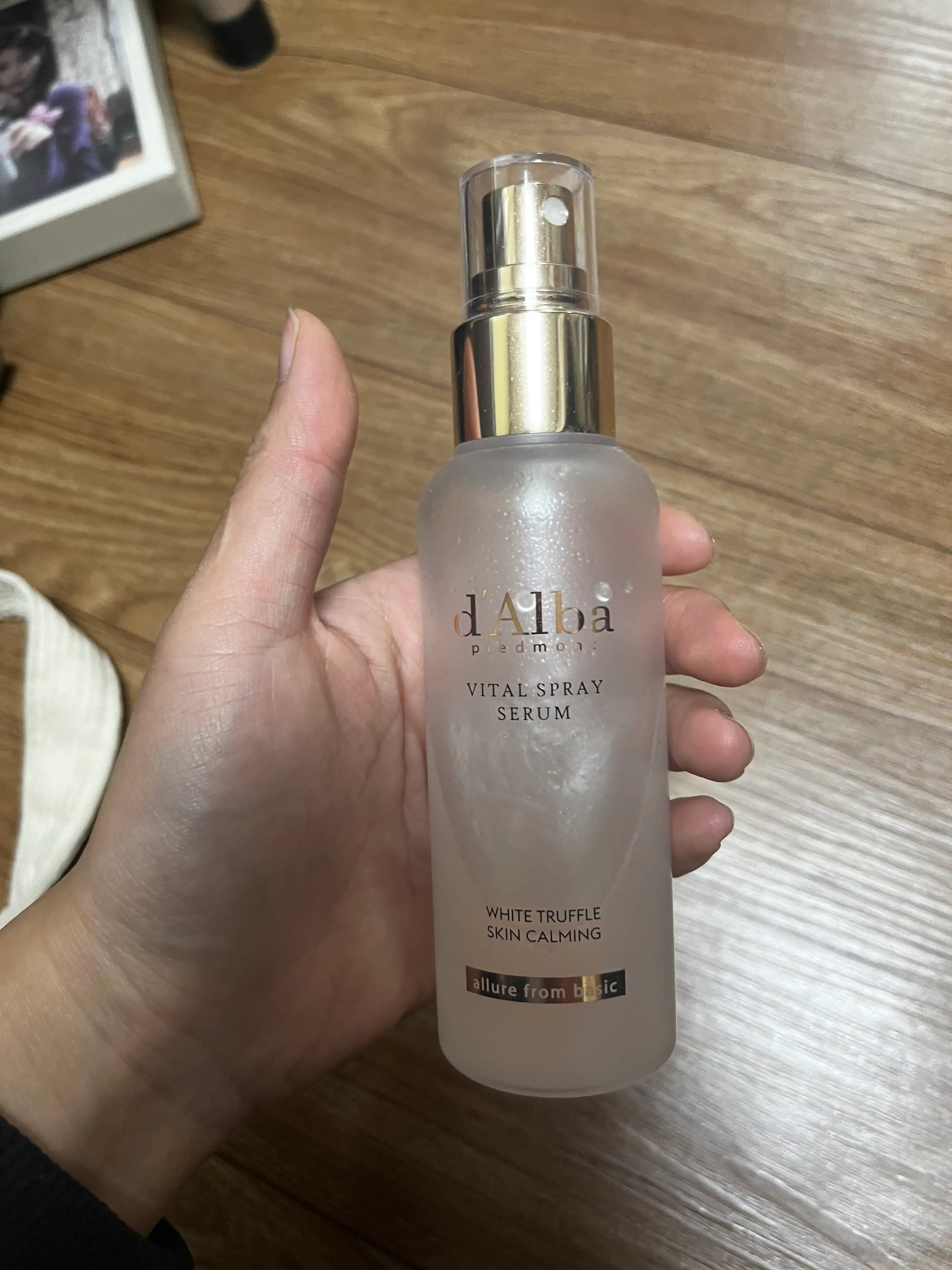 언니의파우치 리뷰 이미지 2 - [화이트 트러플 바이탈 스프레이 세럼]