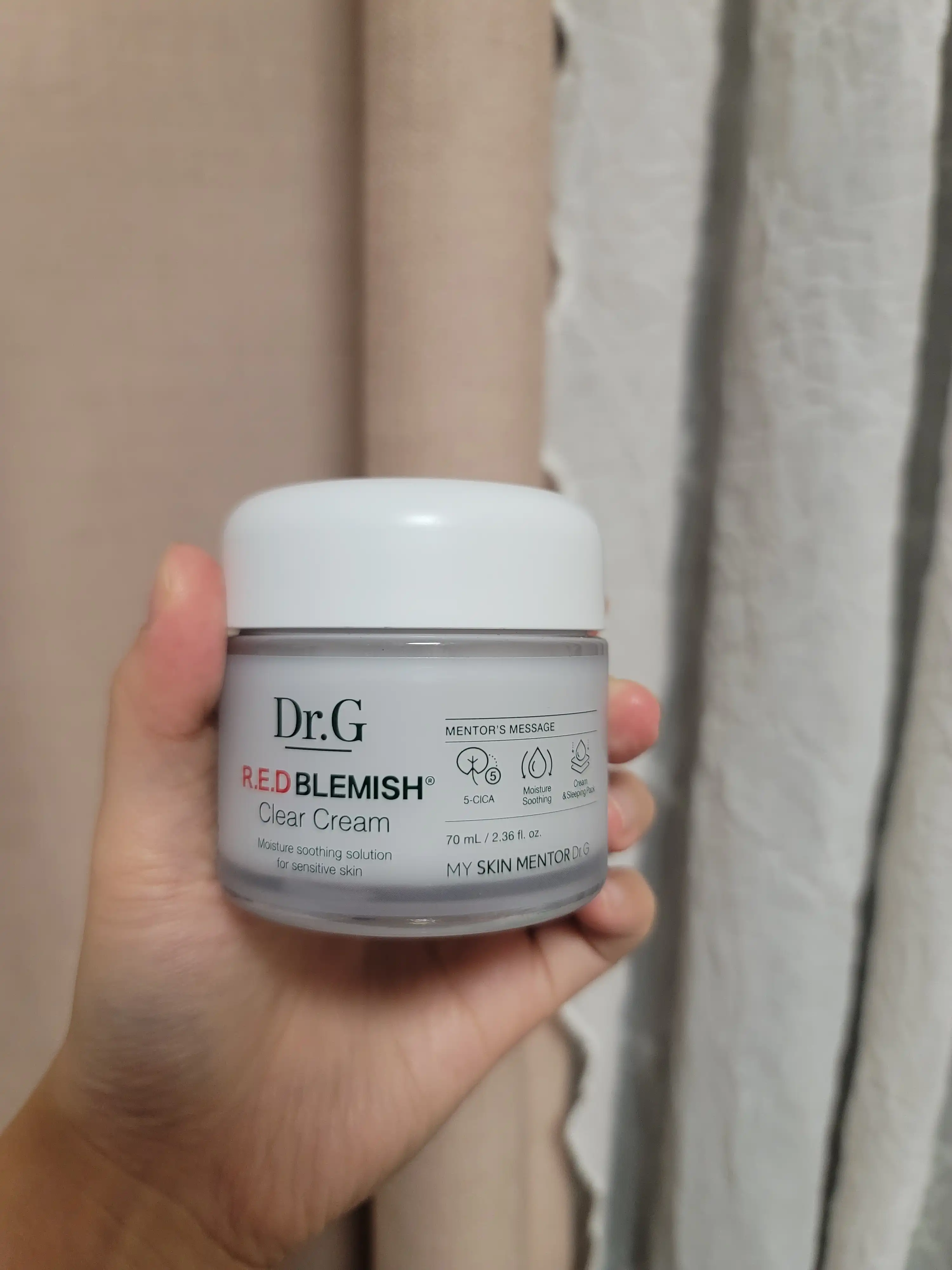 언니의파우치 리뷰 이미지 - [레드 블레미쉬 클리어 수딩 크림]