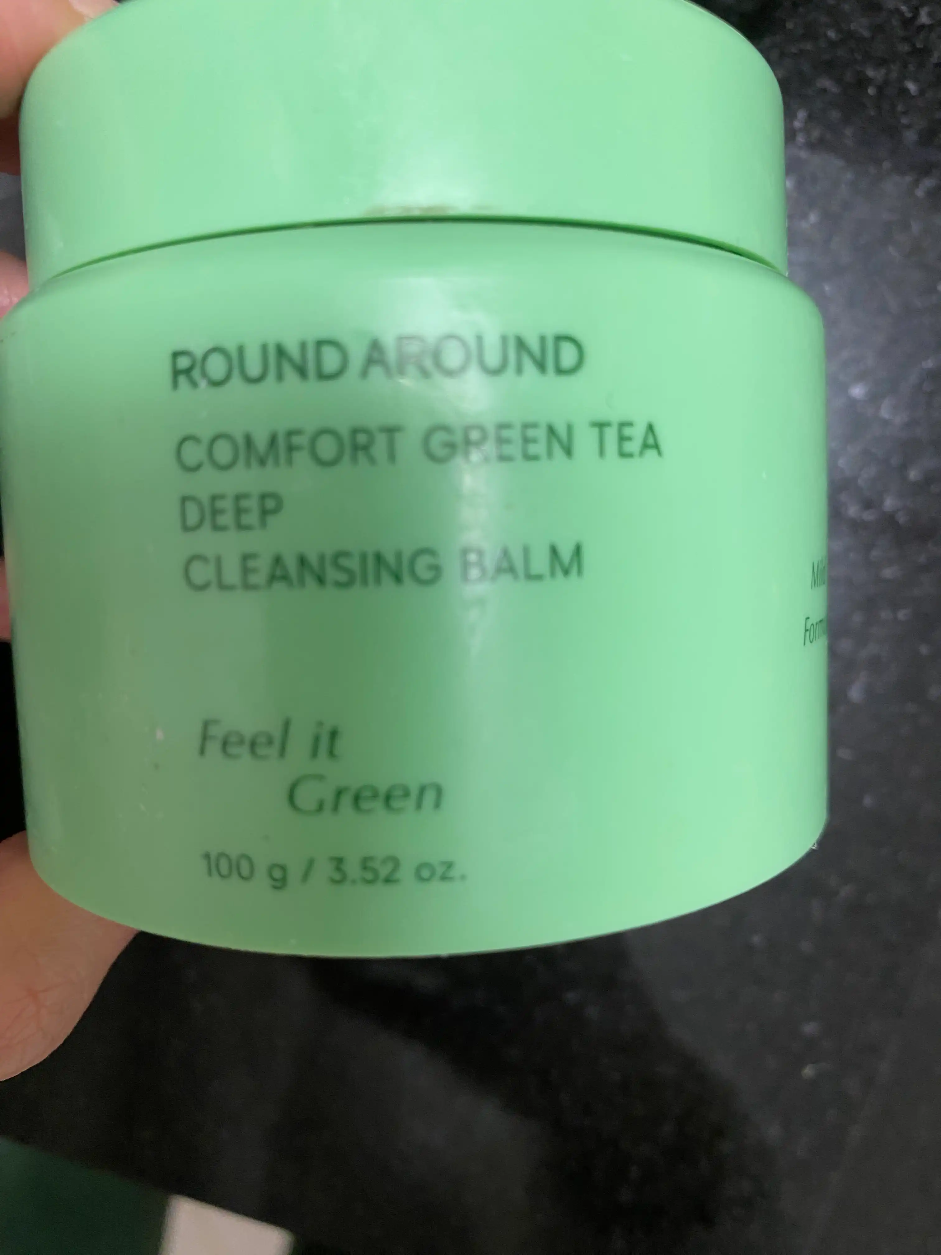 언니의파우치 리뷰 이미지 - [컴포트 그린티 딥 클렌징 밤]